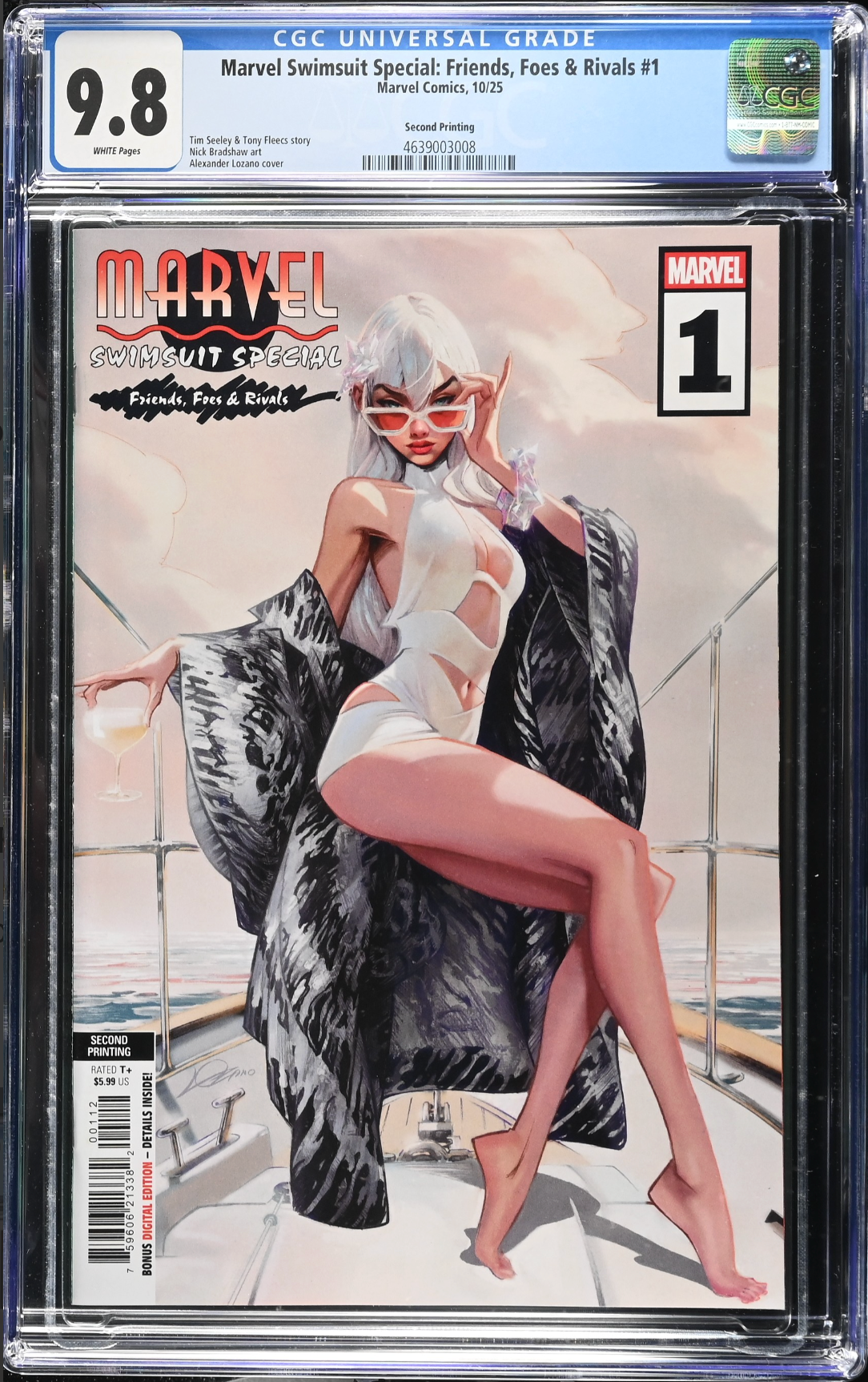 Marvel Swimsuit Special: Friends, Foes & Rivals #1 Second Printing CGC 9.8