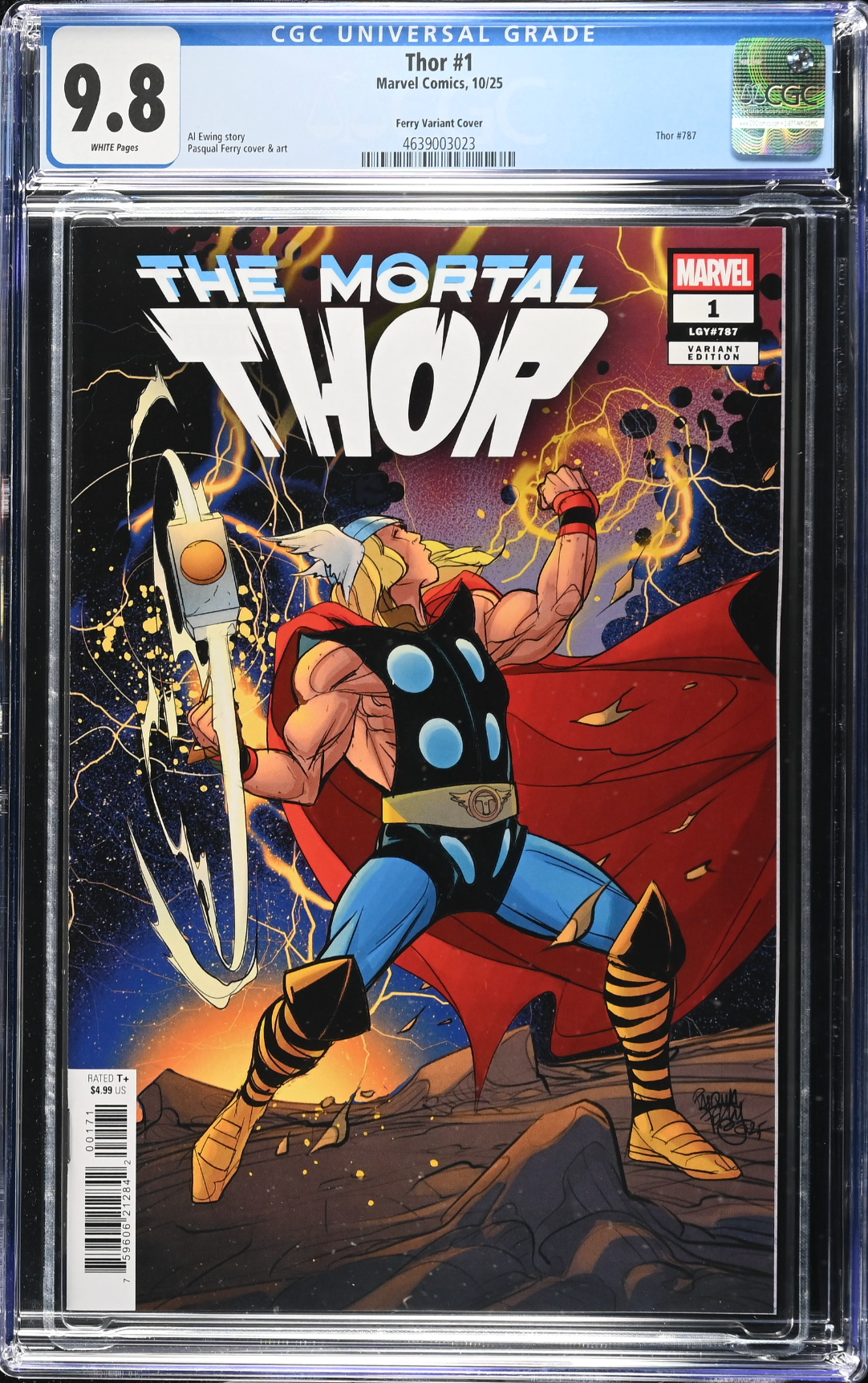 Thor #1 Ferry Variant CGC 9.8