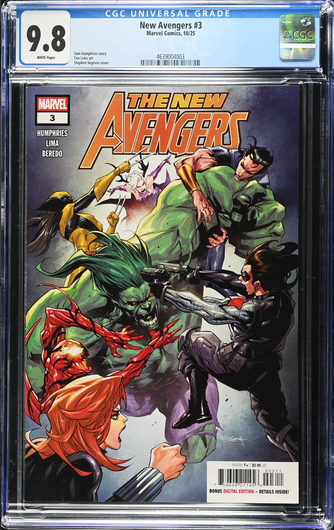 New Avengers #3 CGC 9.8