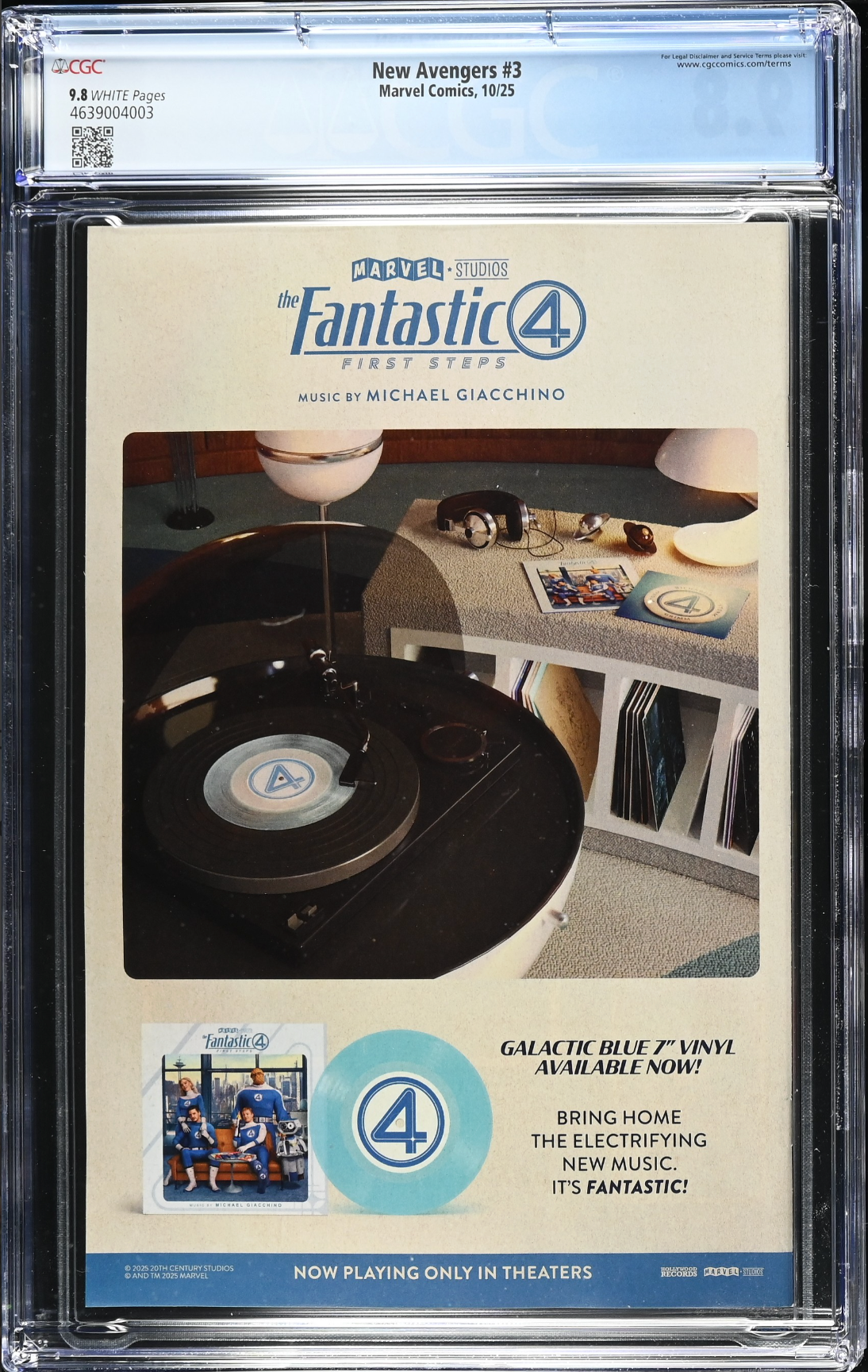 New Avengers #3 CGC 9.8