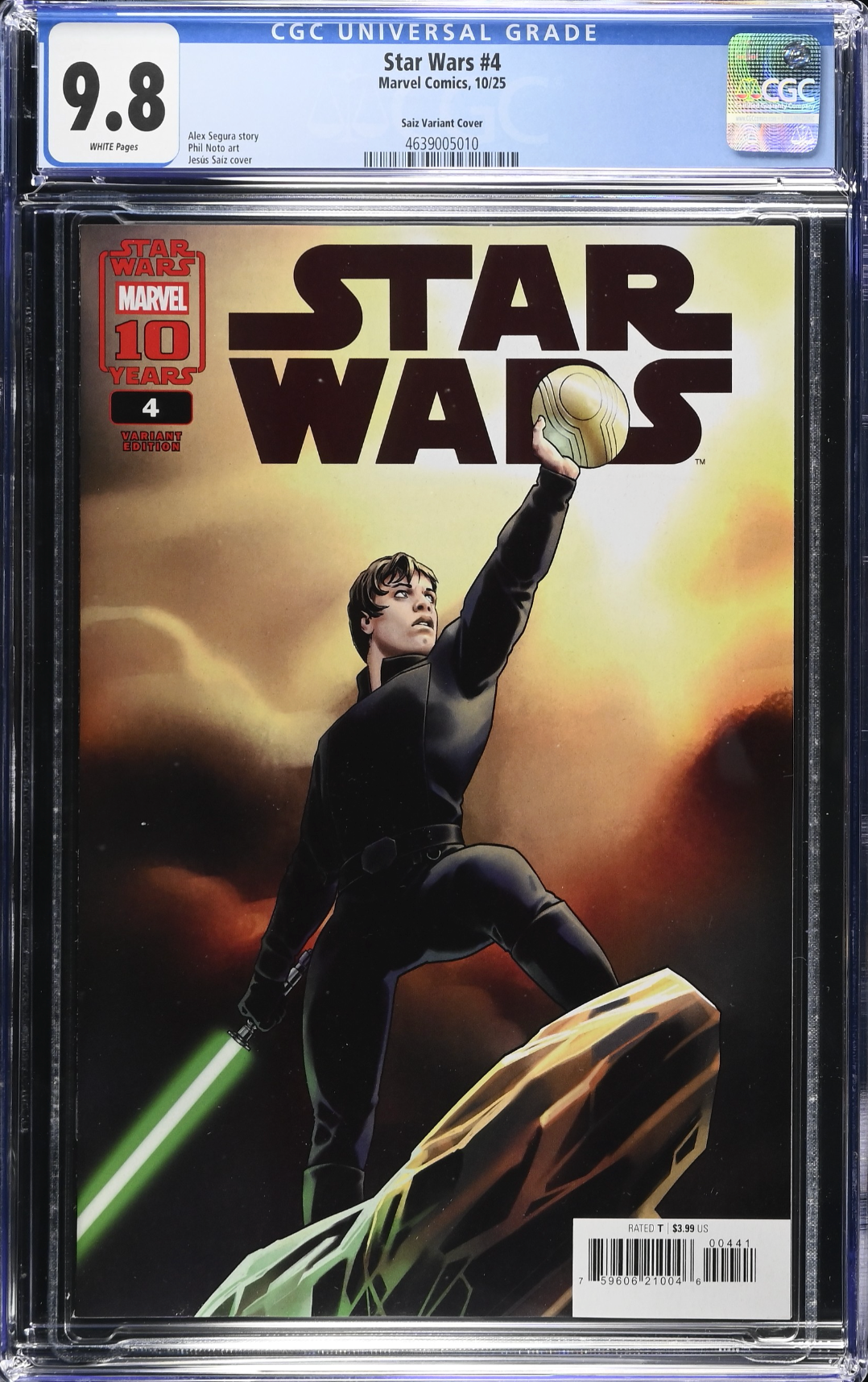 Star Wars #4 Saiz Variant CGC 9.8