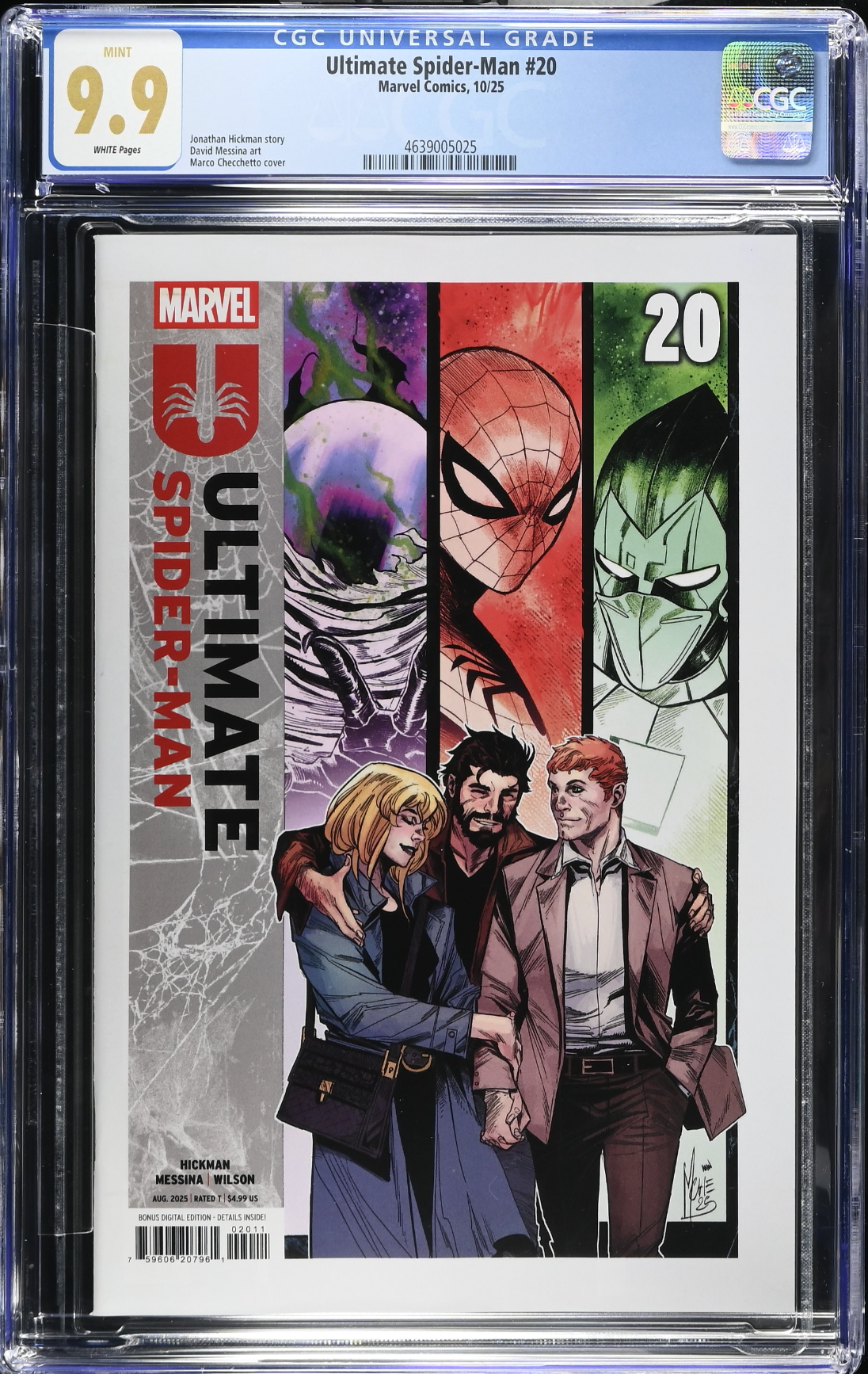 Ultimate Spider-Man #20 CGC 9.9