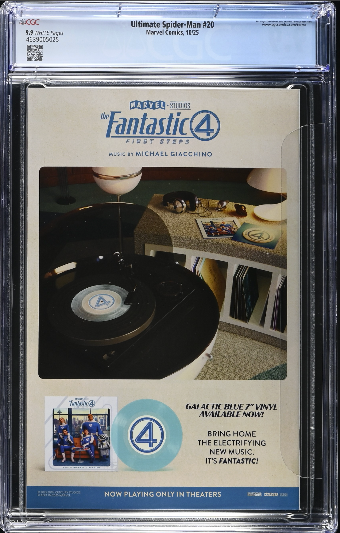 Ultimate Spider-Man #20 CGC 9.9