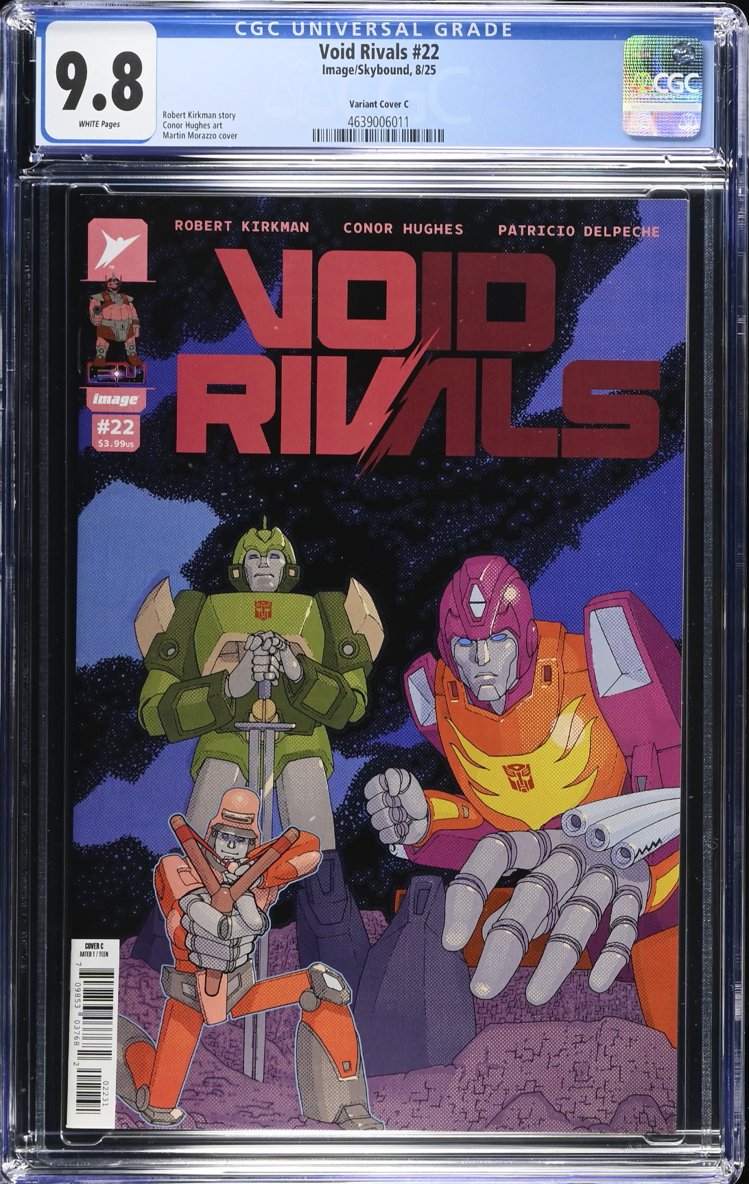 Void Rivals #22 Morrazo 1:10 Retailer Incentive Variant CGC 9.8
