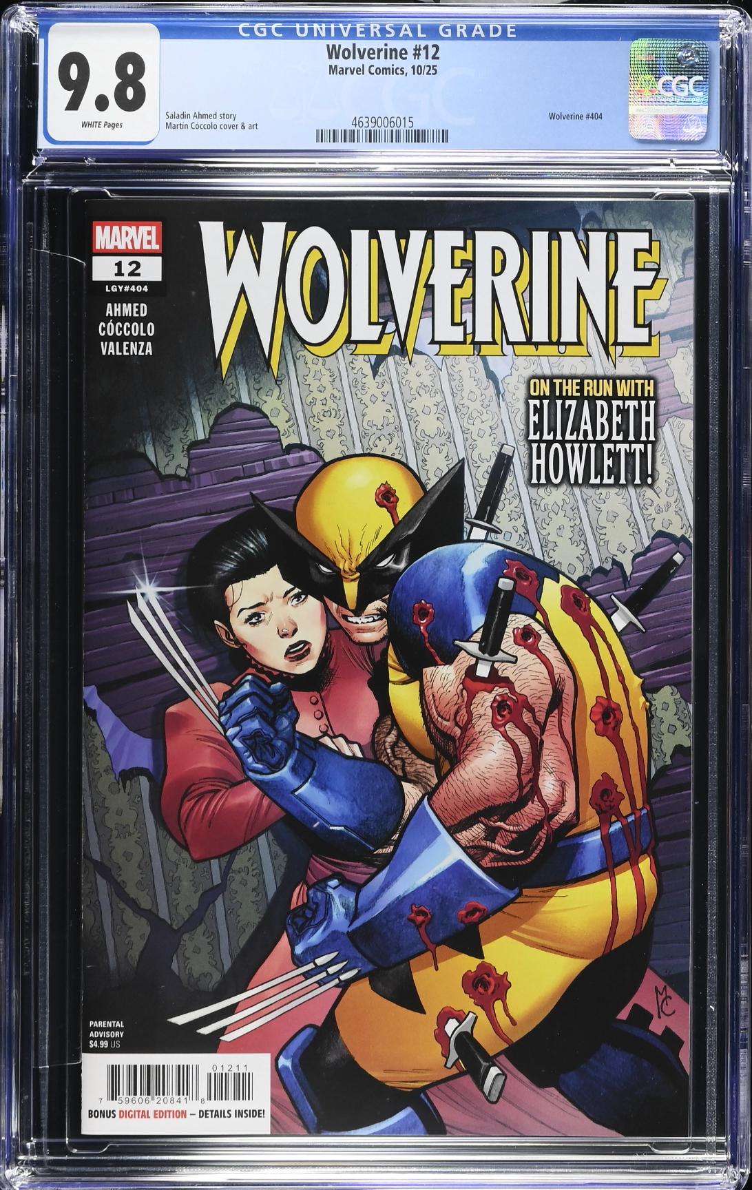 Wolverine #12 CGC 9.8