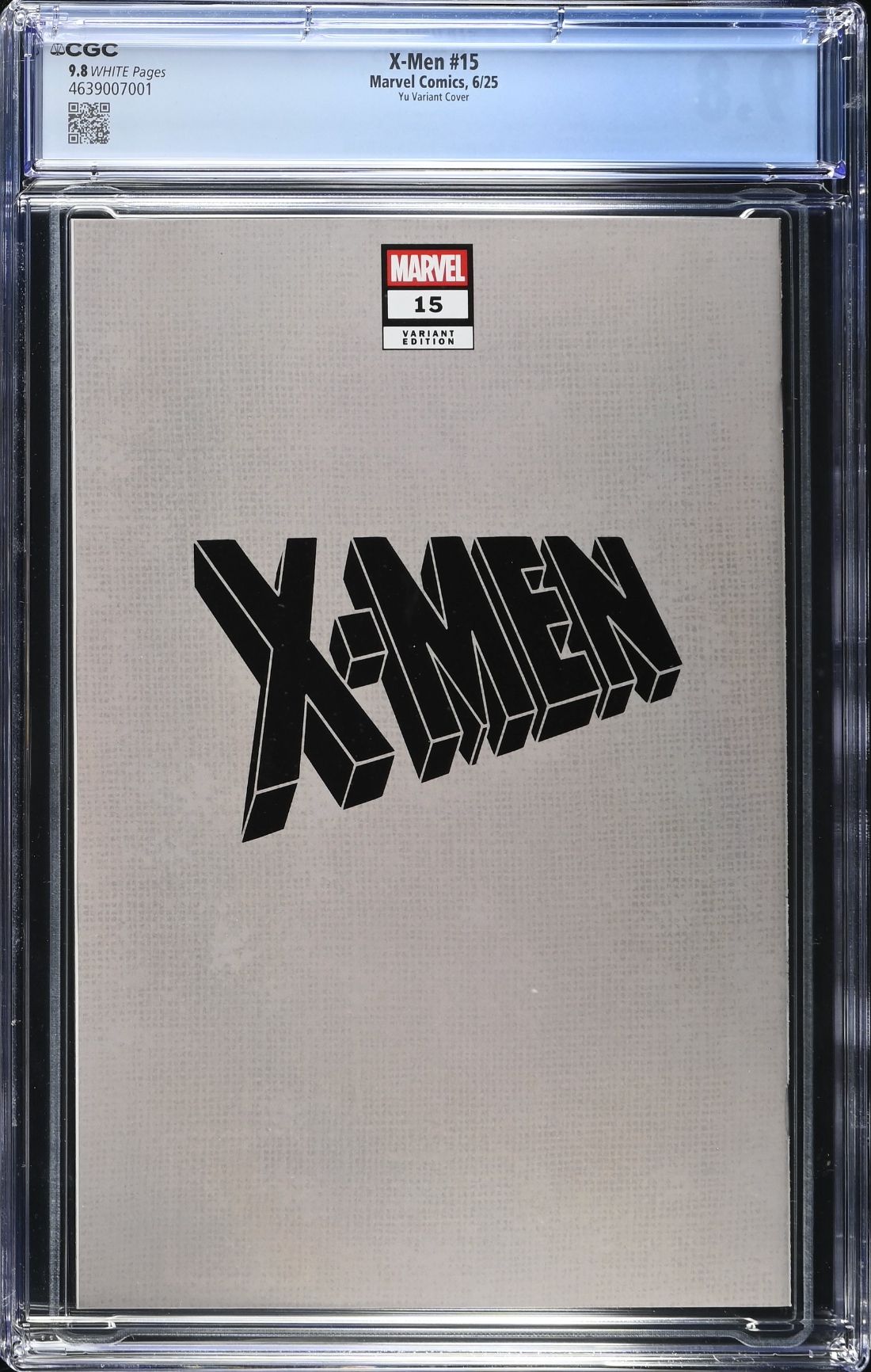 X-Men #15 Yu Marvel 616 Day 2025 Retailer Incentive Variant CGC 9.8