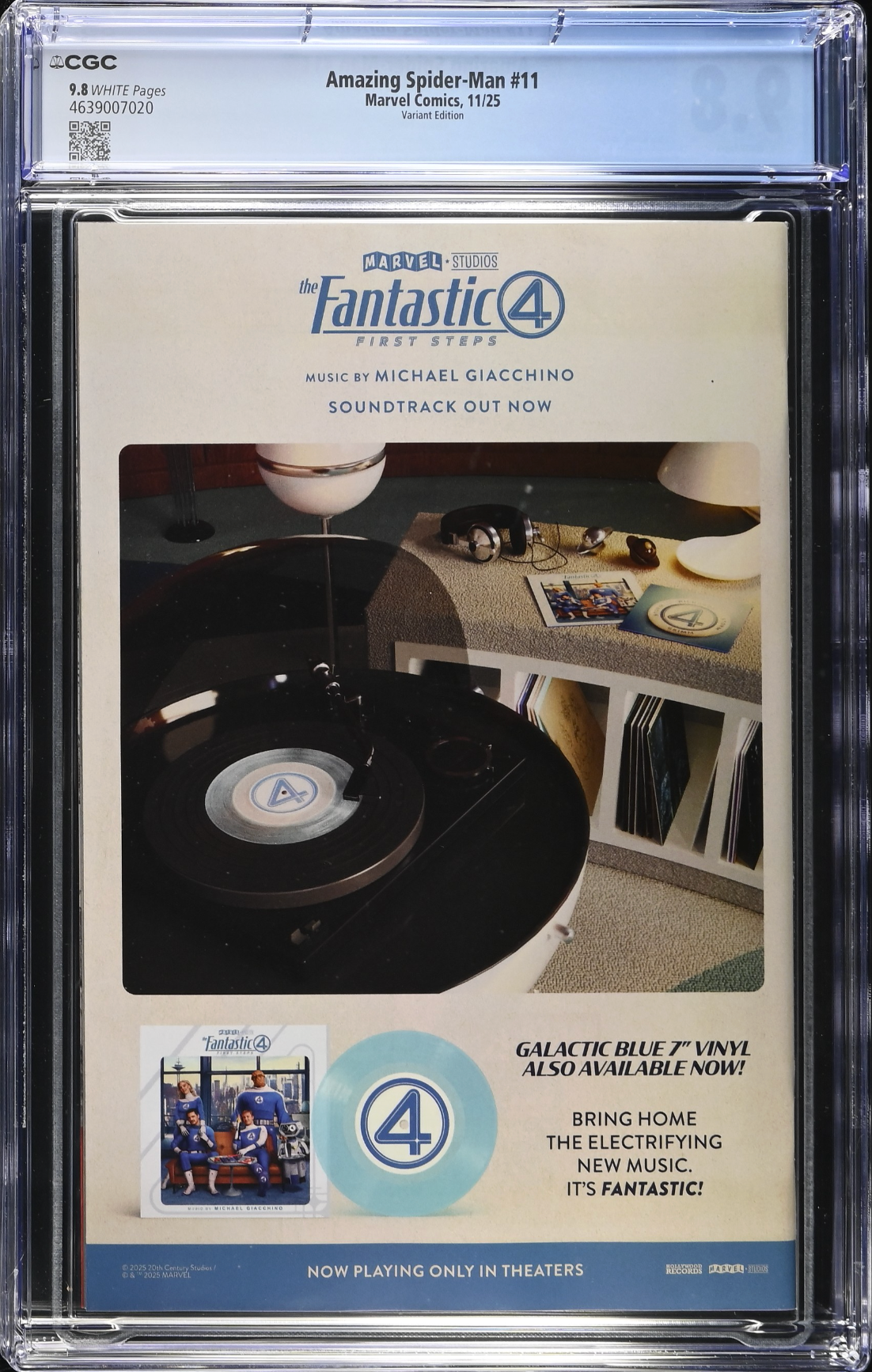 Amazing Spider-Man #11 Yoon New Costume Variant CGC 9.8