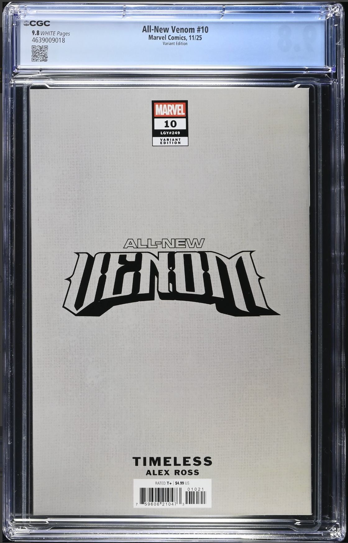 All-New Venom #10 Ross Timeless Variant CGC 9.8