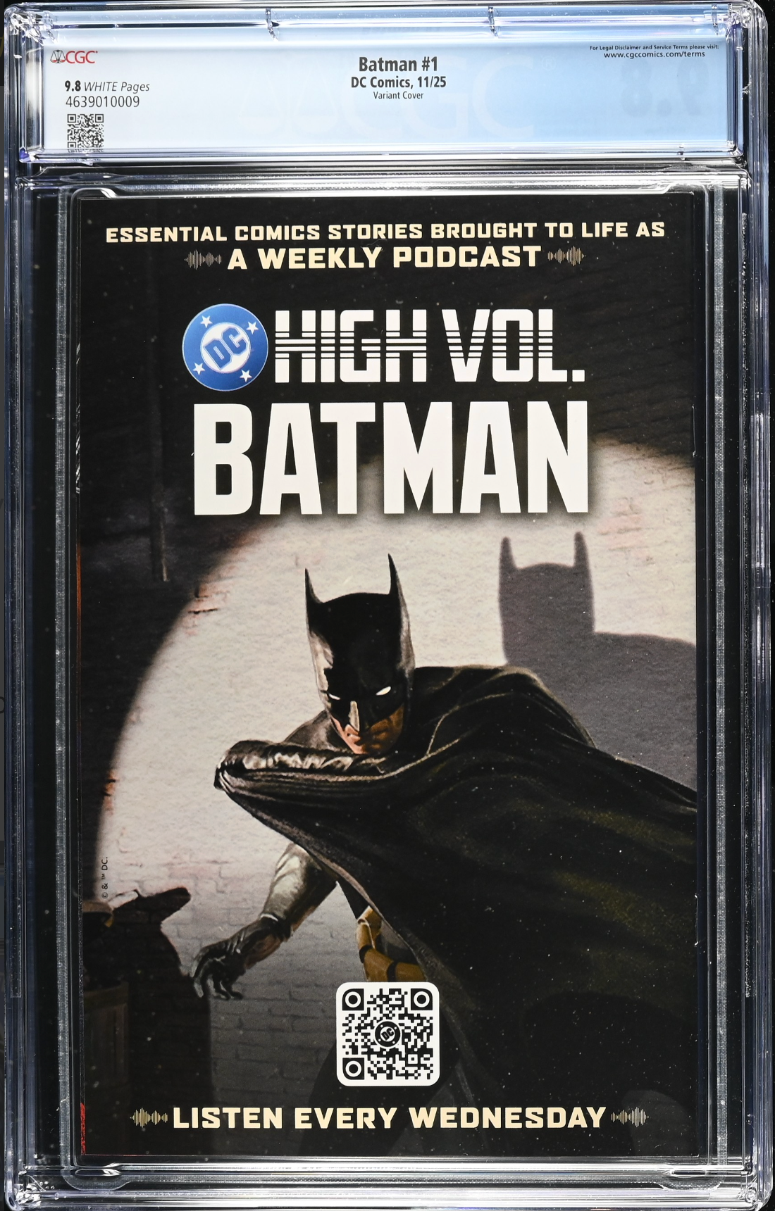 Batman #1 - Cover D - Campbell Variant CGC 9.8
