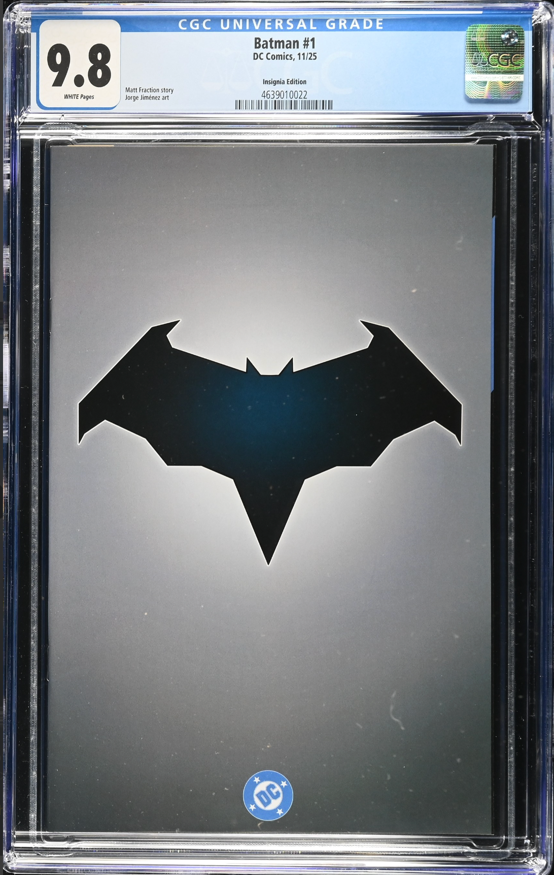 Batman #1 - Cover H - Bat Symbol Variant CGC 9.8