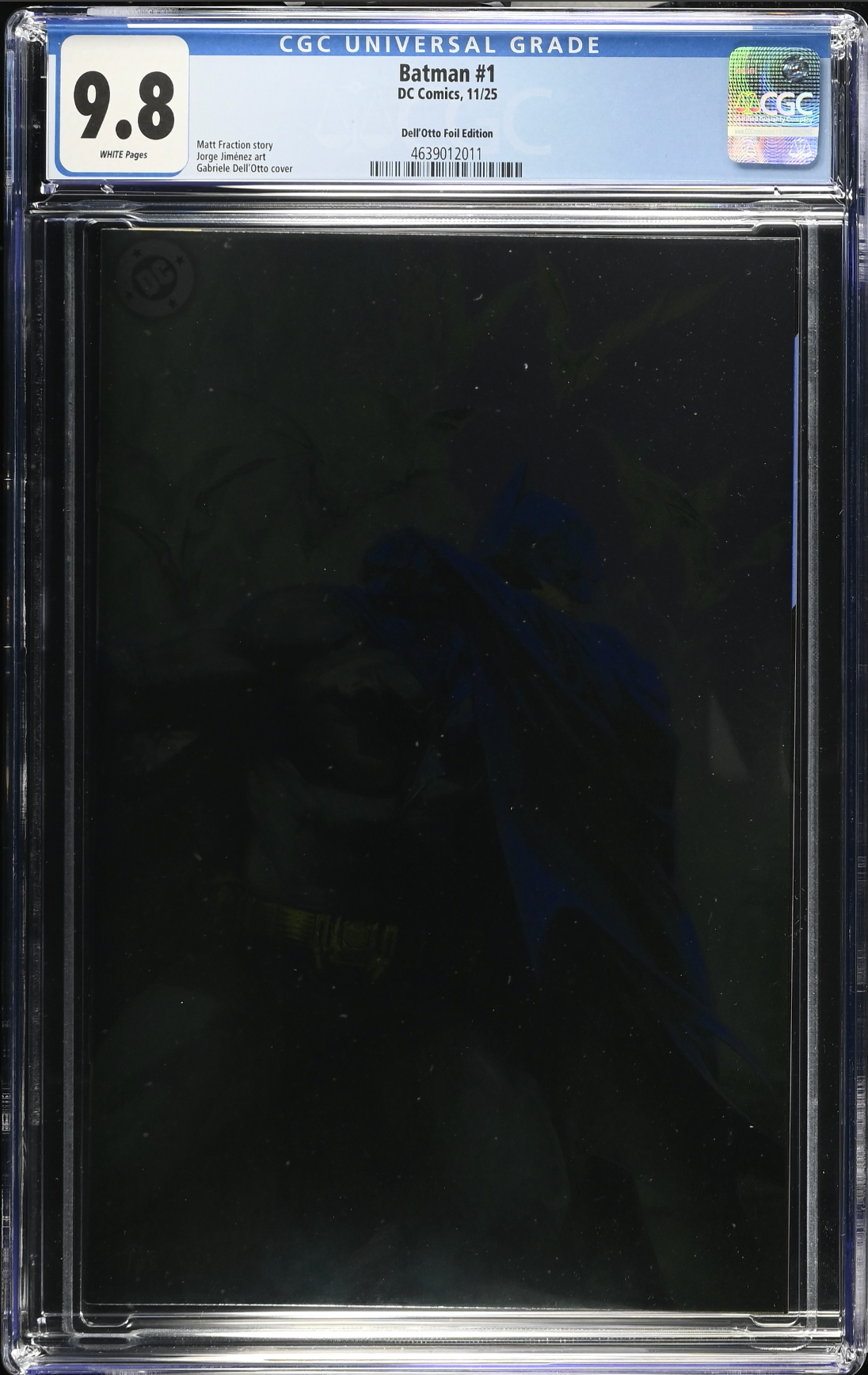 Batman #1 - Cover N - Dell'Otto Blind Bag Foil Variant CGC 9.8