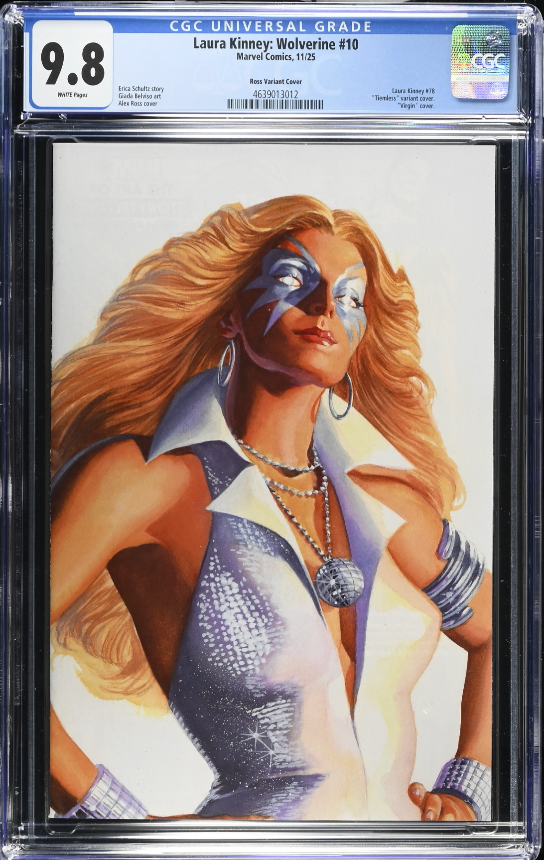 Laura Kinney: Wolverine #10 Ross Timeless Variant CGC 9.8