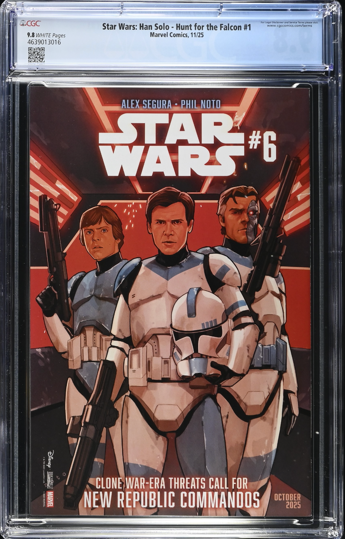 Star Wars: Han Solo - Hunt for the Falcon #1 CGC 9.8