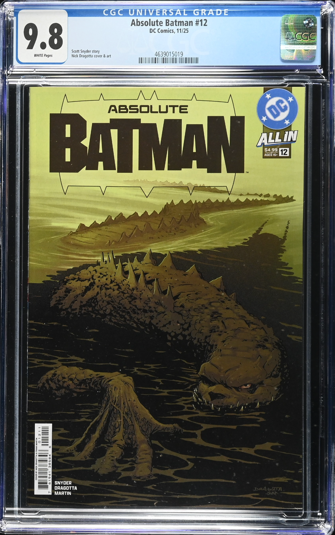 Absolute Batman #12 CGC 9.8