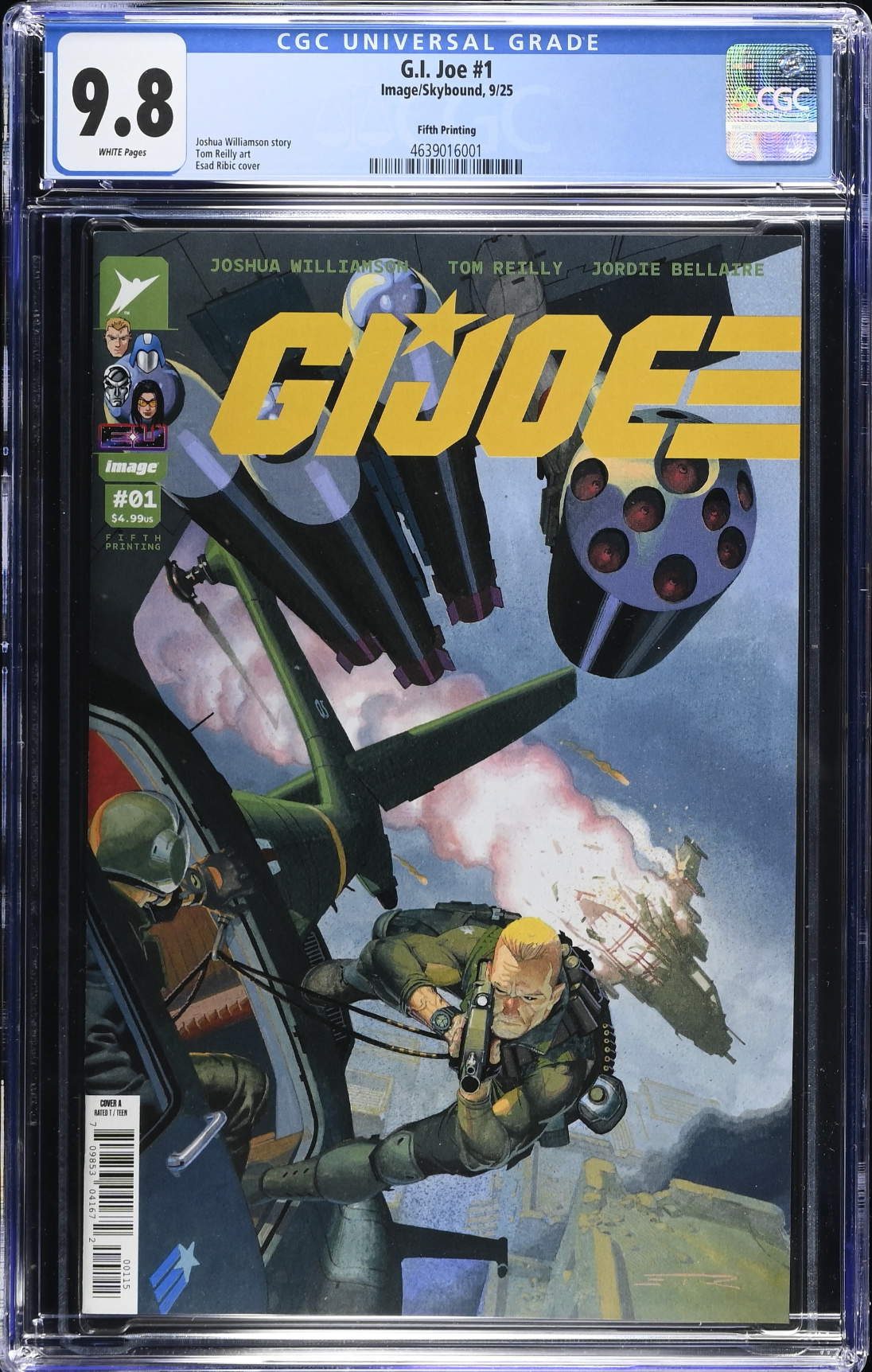 G.I. Joe #1 Fifth Printing CGC 9.8