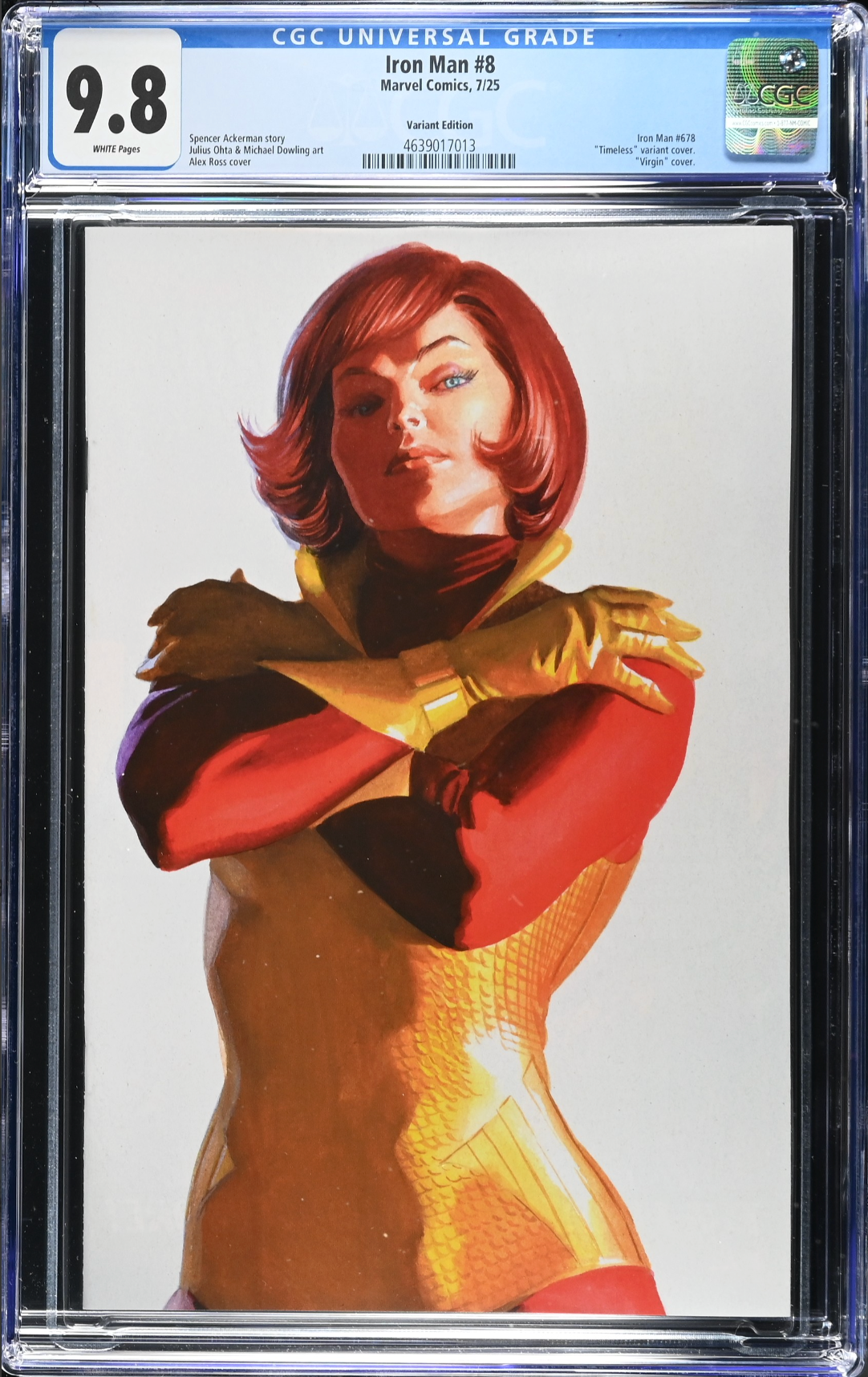 Iron Man #8 Ross Timeless Variant CGC 9.8