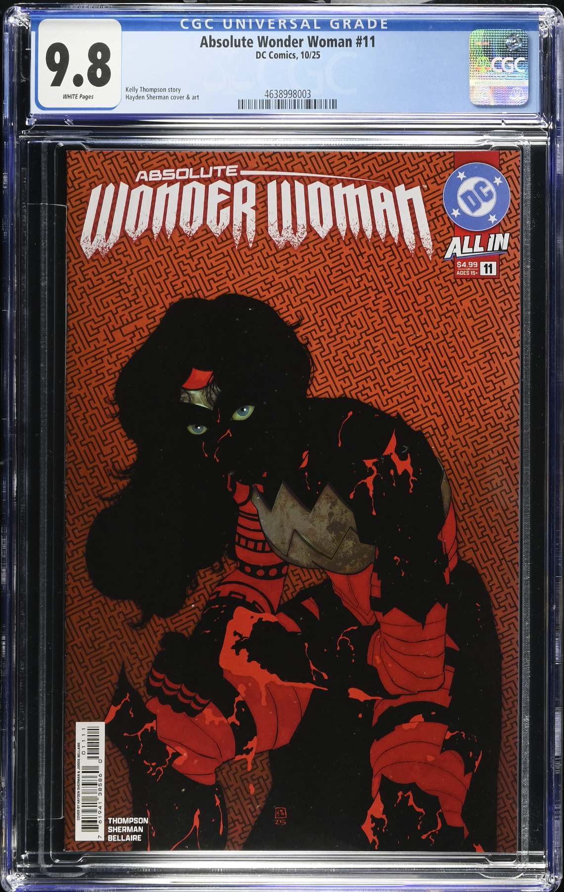 Absolute Wonder Woman #11 CGC 9.8