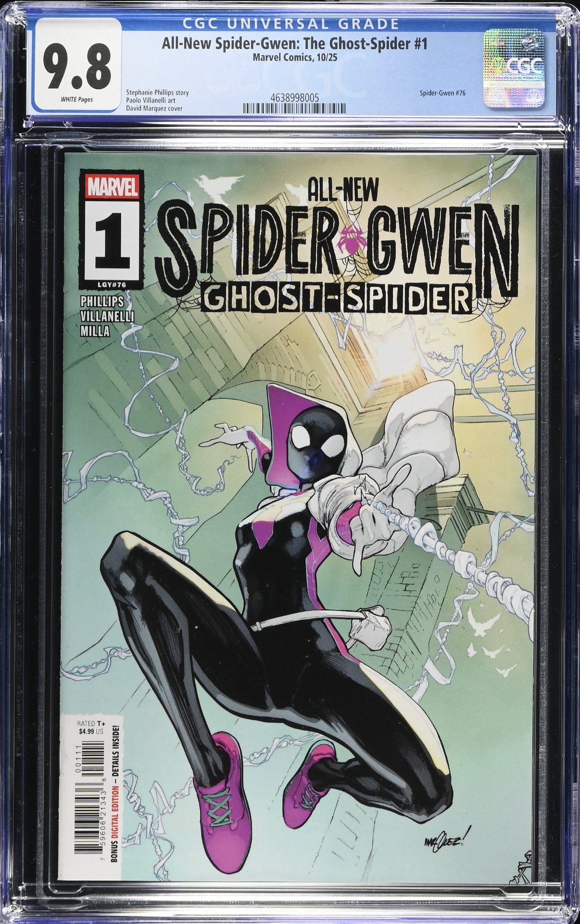 All-New Spider-Gwen: The Ghost Spider #1 CGC 9.8