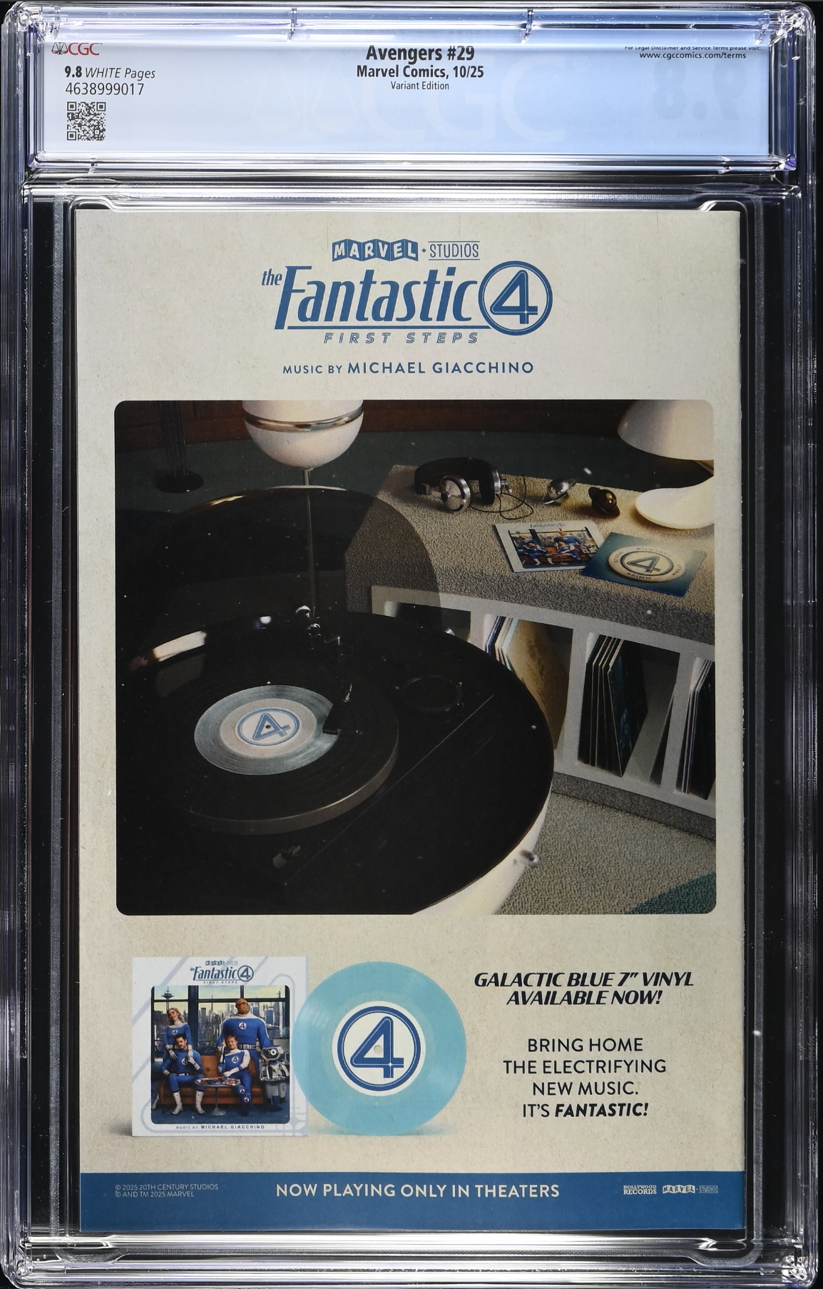 Avengers #29 Vecchio Variant CGC 9.8