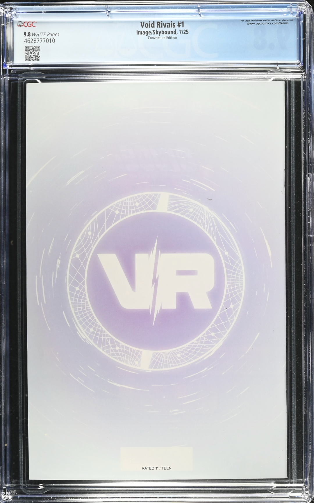 Void Rivals #1 SDCC 2025 Hasbro Convention Edition CGC 9.8