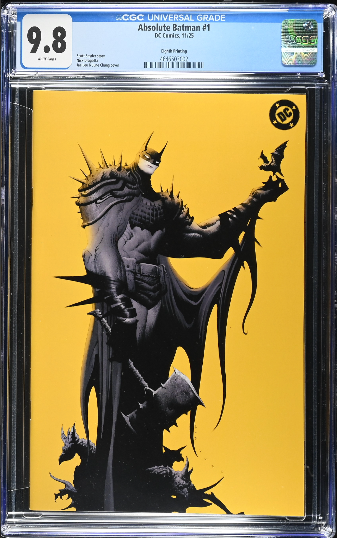 Absolute Batman #1 Eighth Printing CGC 9.8