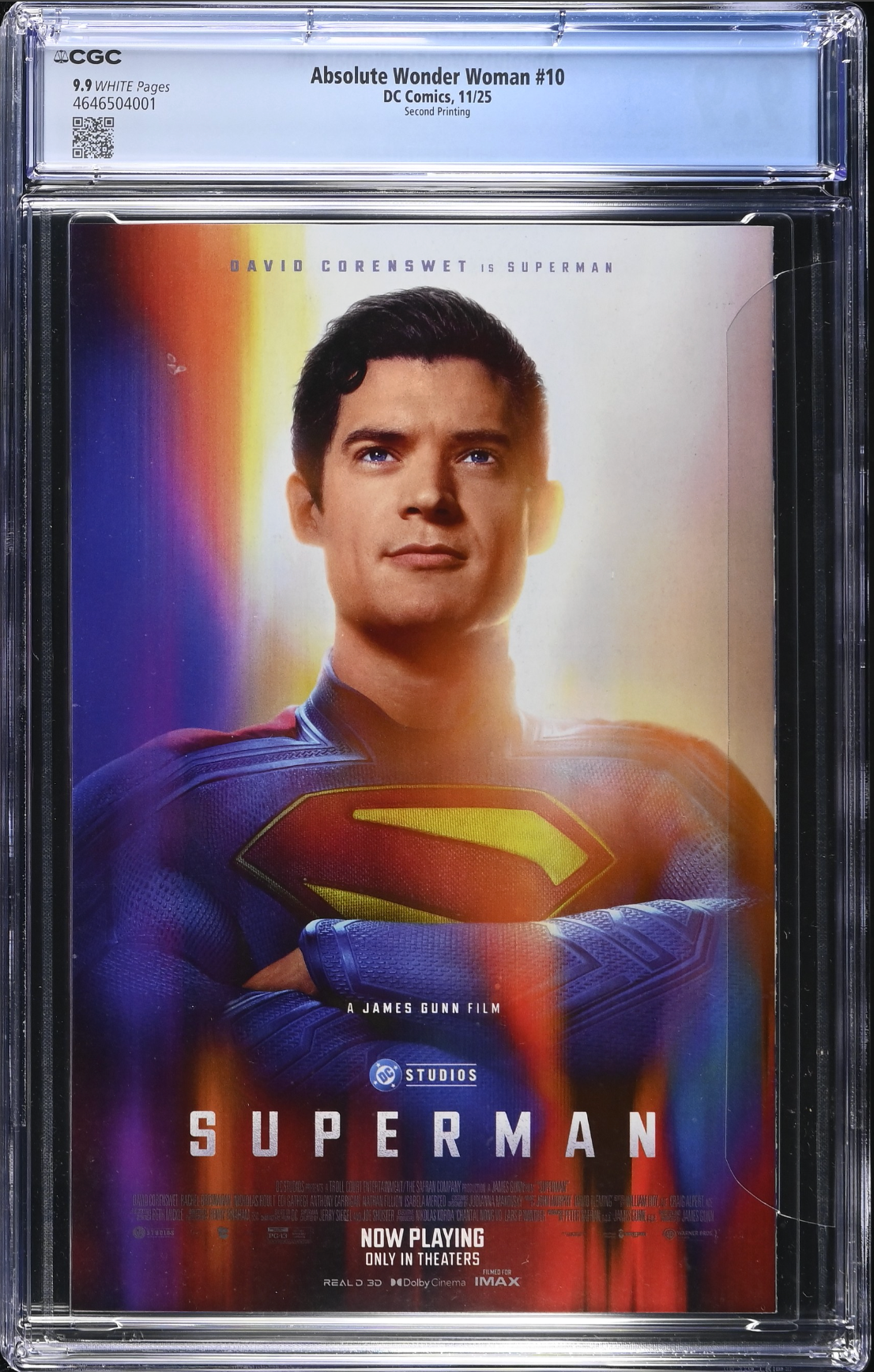 Absolute Wonder Woman #10 Second Printing CGC 9.9