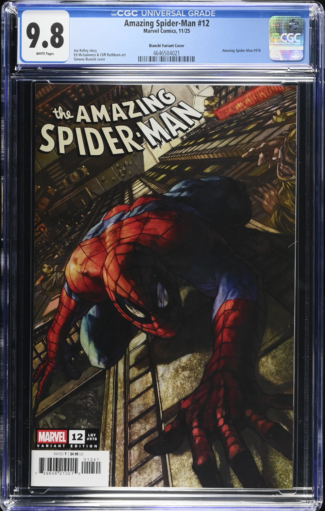 Amazing Spider-Man #12 Bianchi Variant CGC 9.8