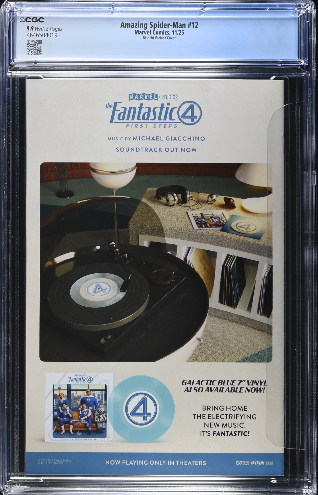 Amazing Spider-Man #12 Bianchi Variant CGC 9.9