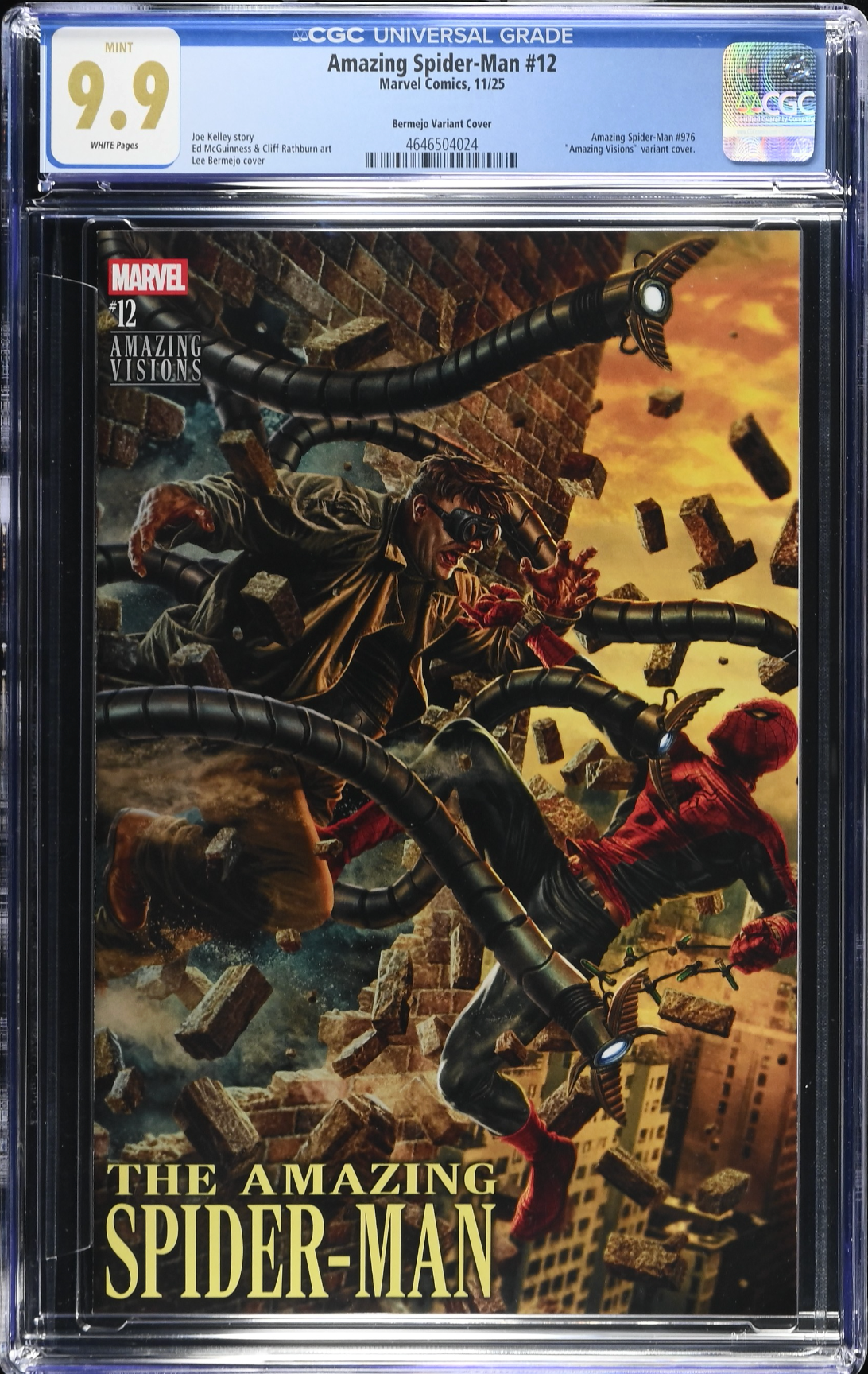Amazing Spider-Man #12 Bermejo Variant CGC 9.9