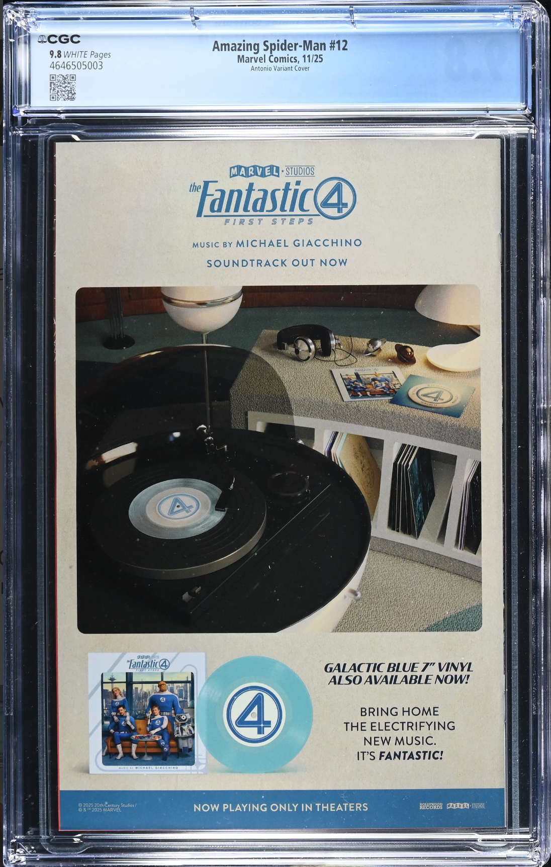 Amazing Spider-Man #12 Antonio 1:25 Retailer Incentive Variant CGC 9.8