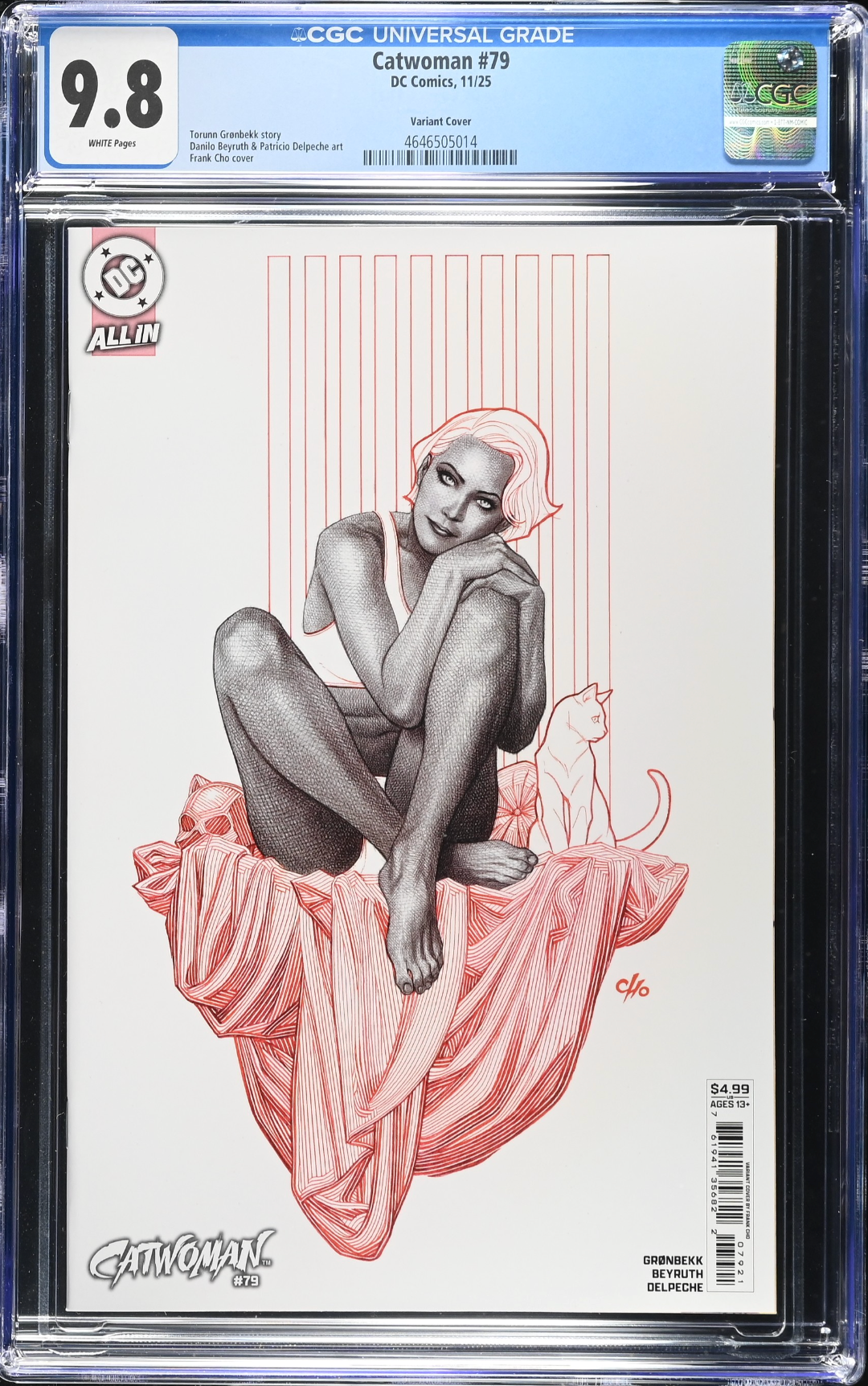 Catwoman #79 Cho Variant CGC 9.8