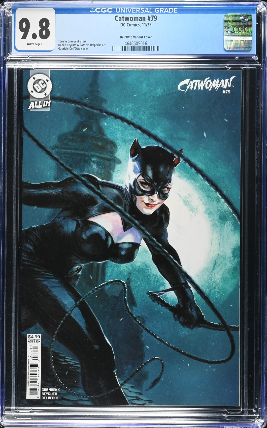 Catwoman #79 Dell'Otto Variant CGC 9.8
