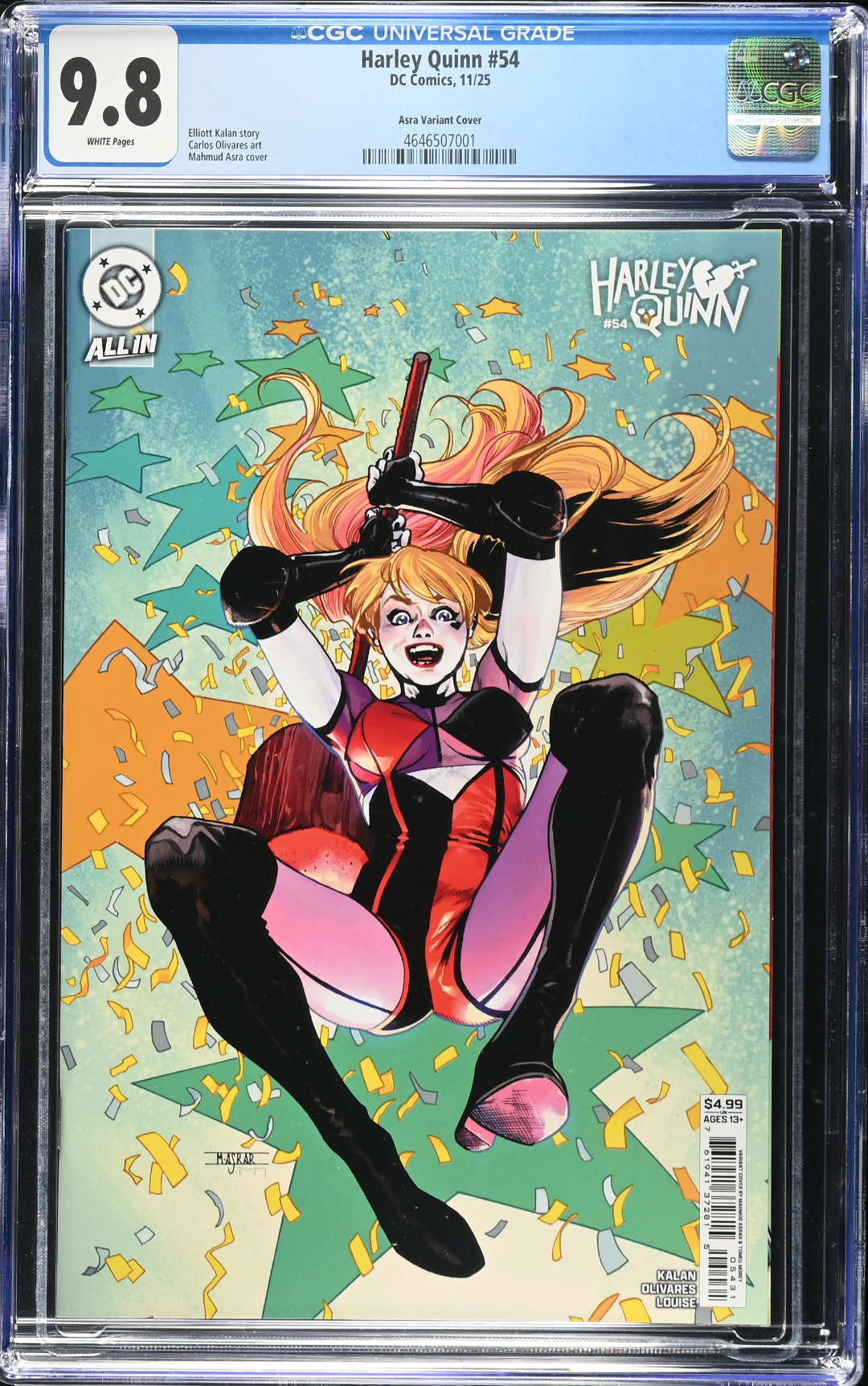 Harley Quinn #54 Asrar Variant CGC 9.8