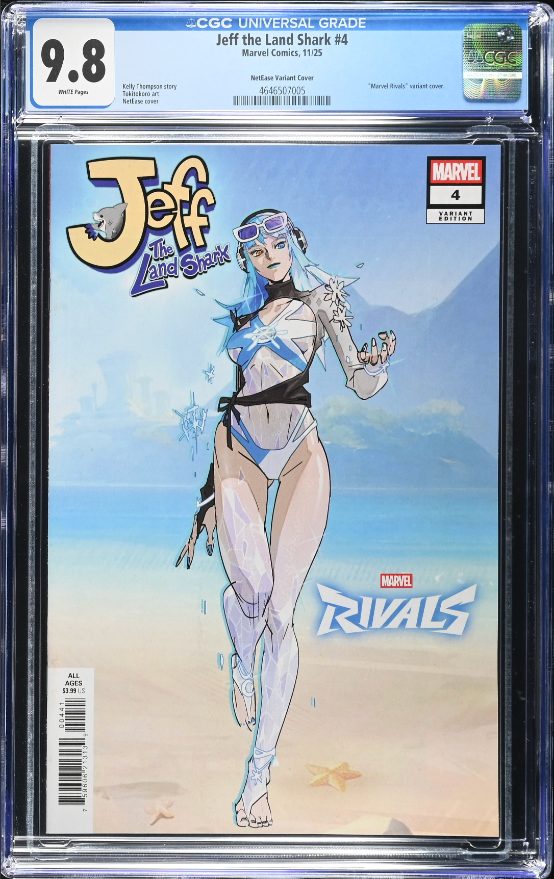 Jeff the Land Shark #4 NetEase Marvel Rivals Variant CGC 9.8