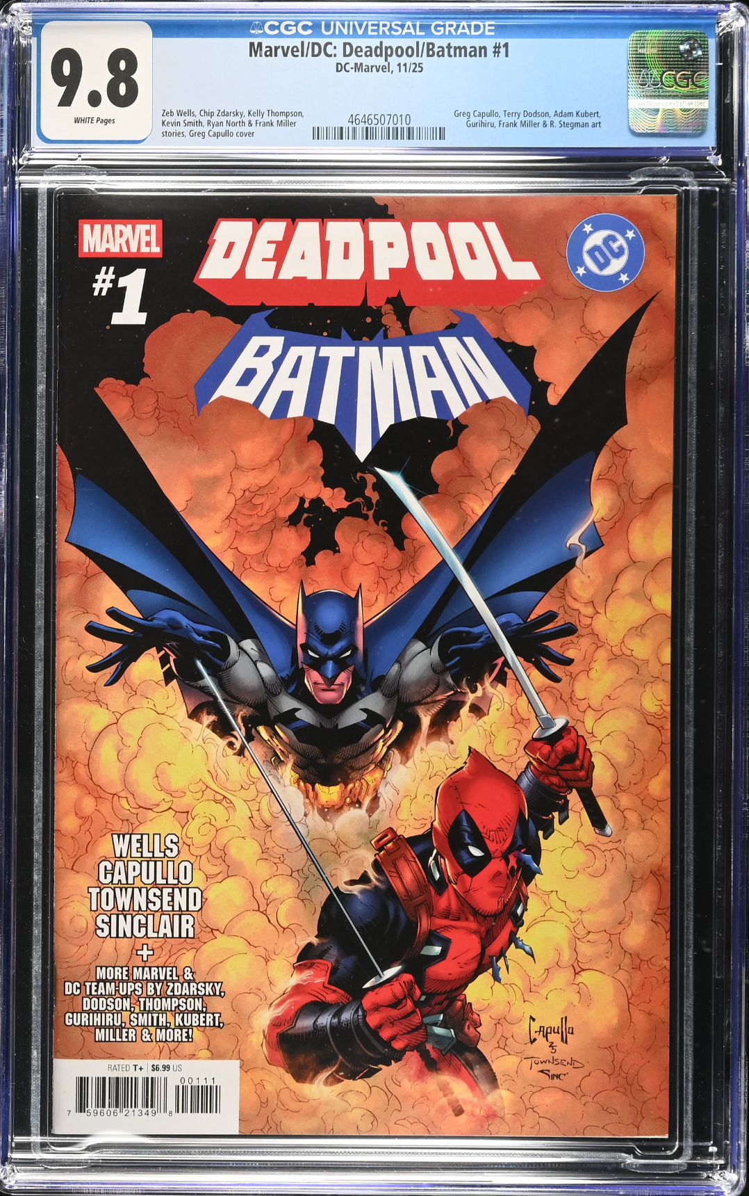 Marvel/DC: Deadpool/Batman #1 CGC 9.8