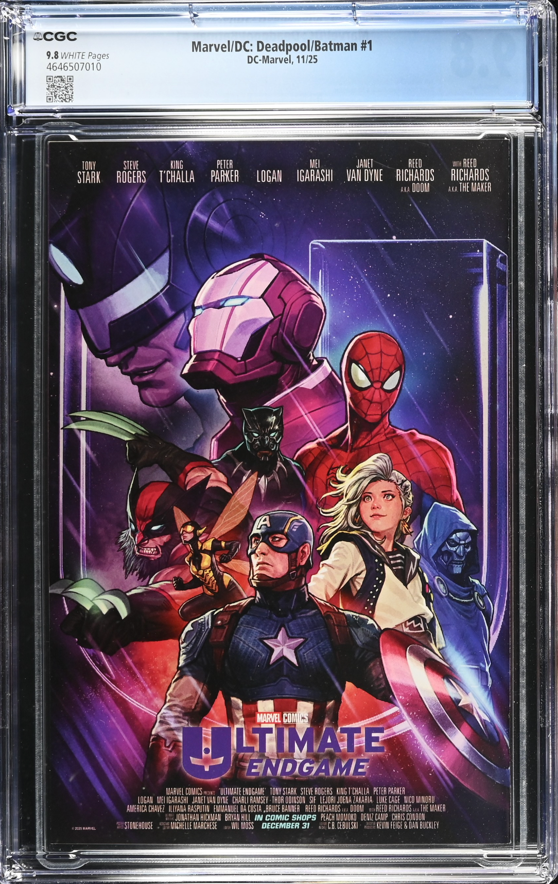 Marvel/DC: Deadpool/Batman #1 CGC 9.8
