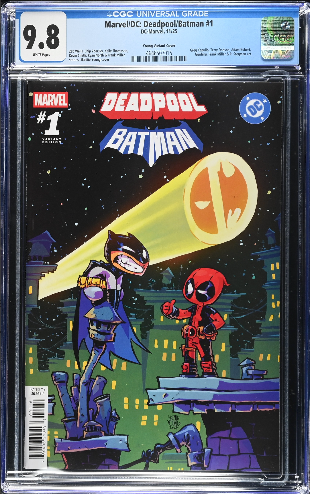 Marvel/DC: Deadpool/Batman #1 Young Variant CGC 9.8