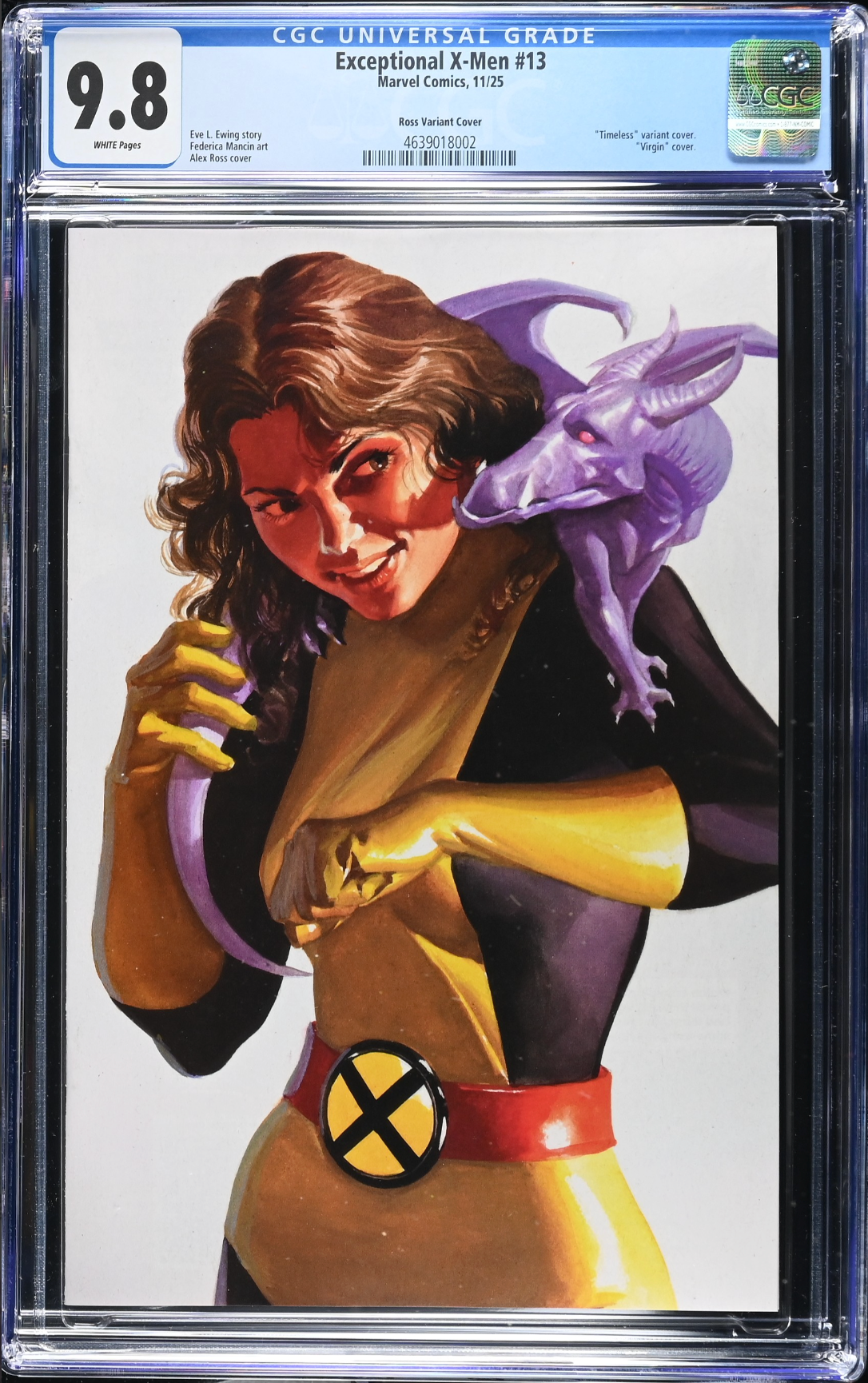 Exceptional X-Men #13 Ross Timeless Variant CGC 9.8