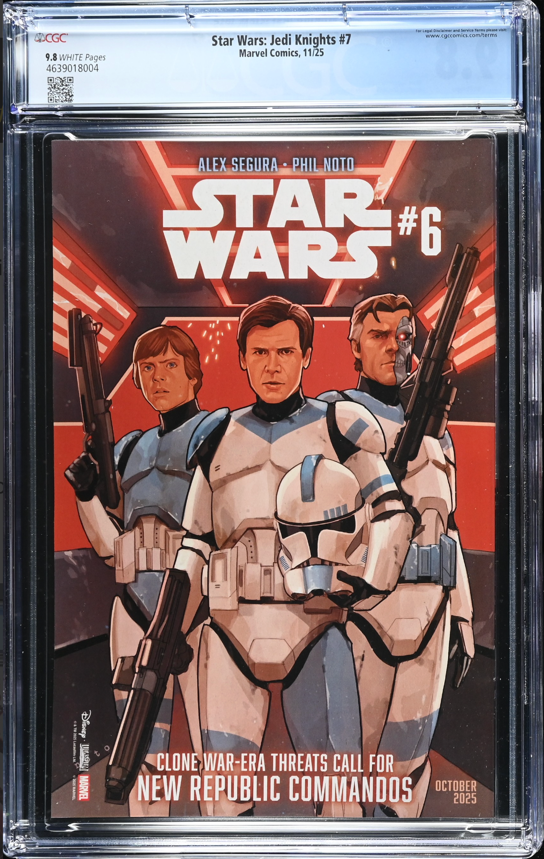 Star Wars: Jedi Knights #7 CGC 9.8
