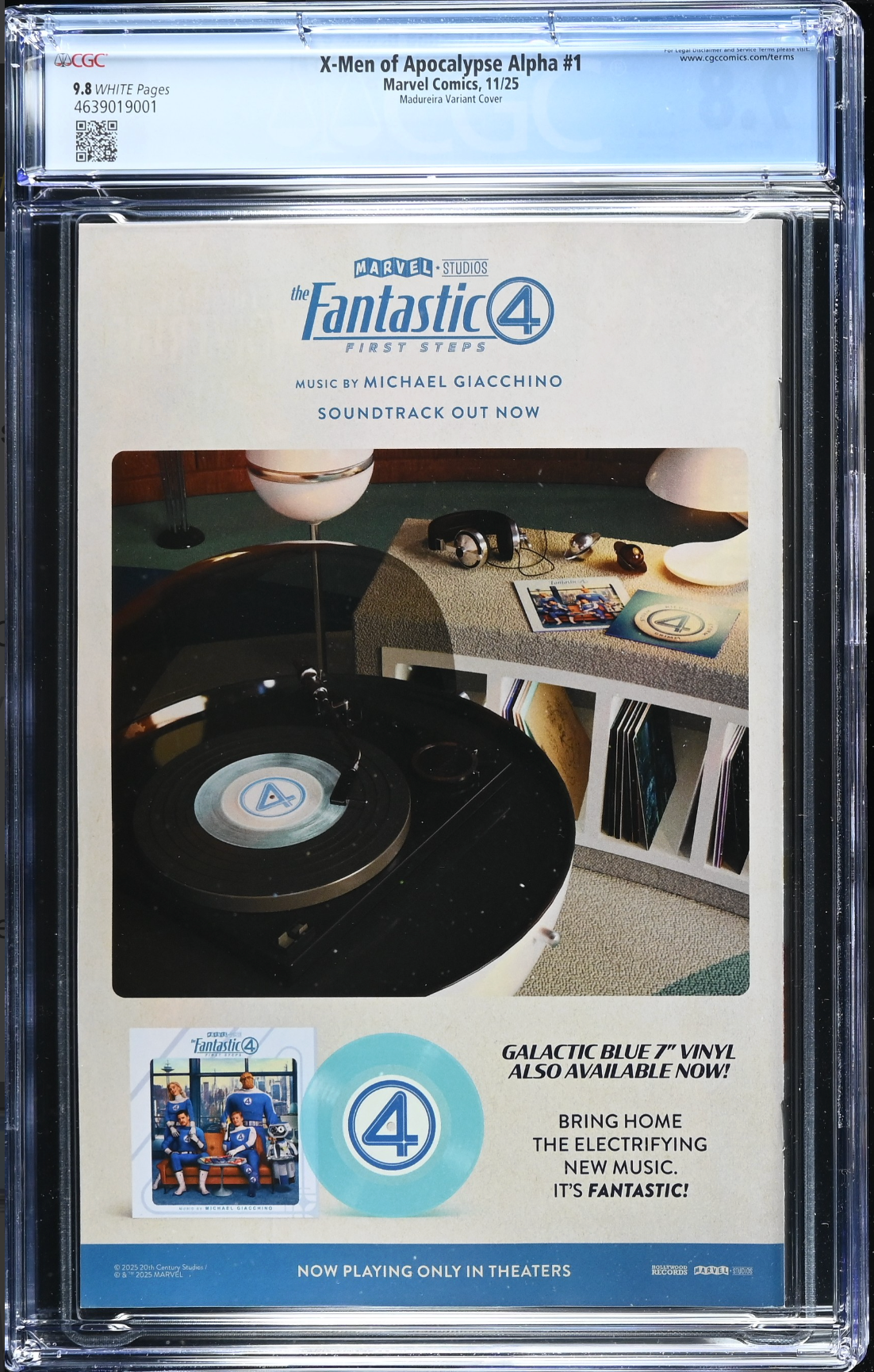 X-Men of Apocalypse Alpha #1 Madureira Variant CGC 9.8
