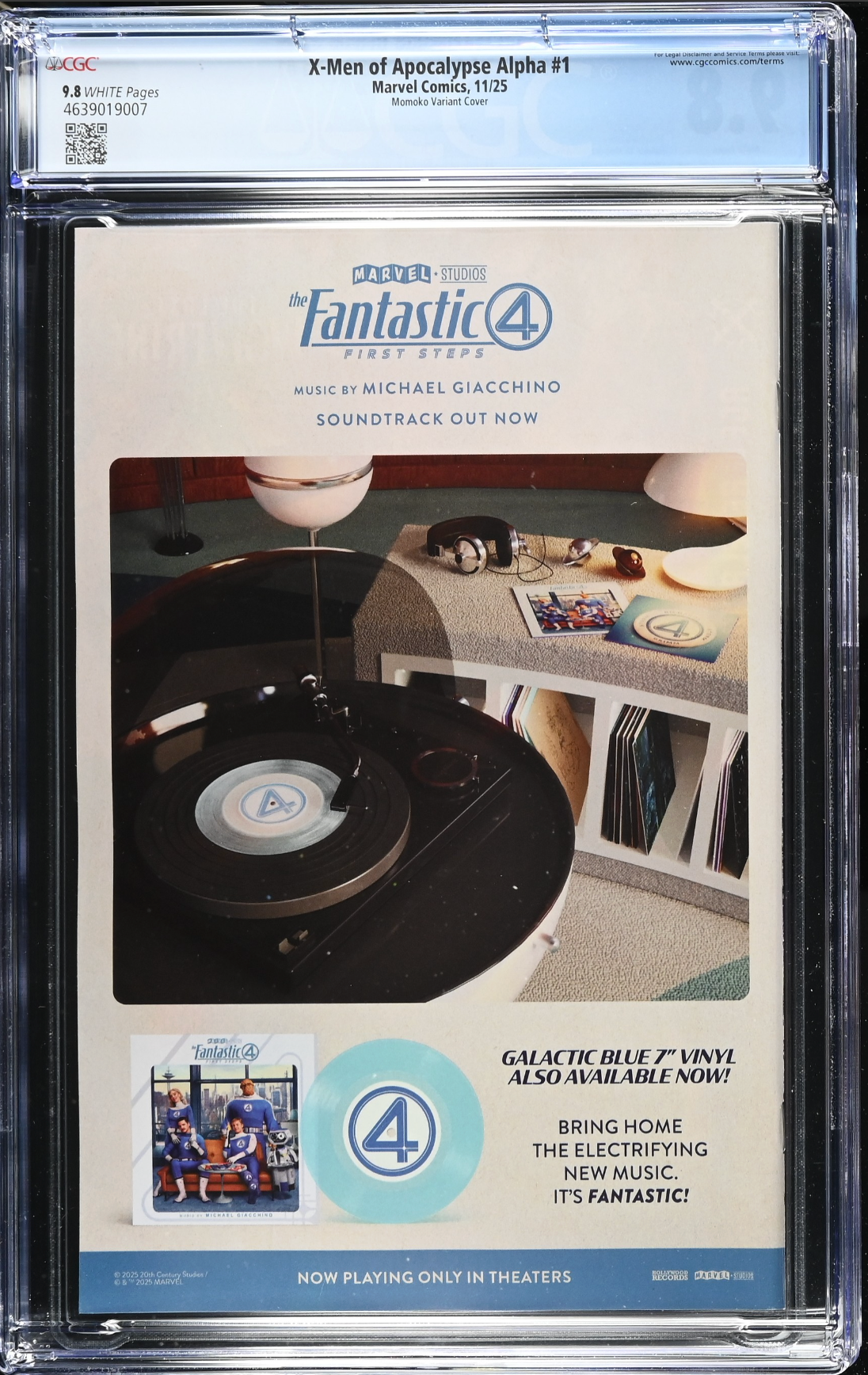 X-Men of Apocalypse Alpha #1 Momoko Variant CGC 9.8