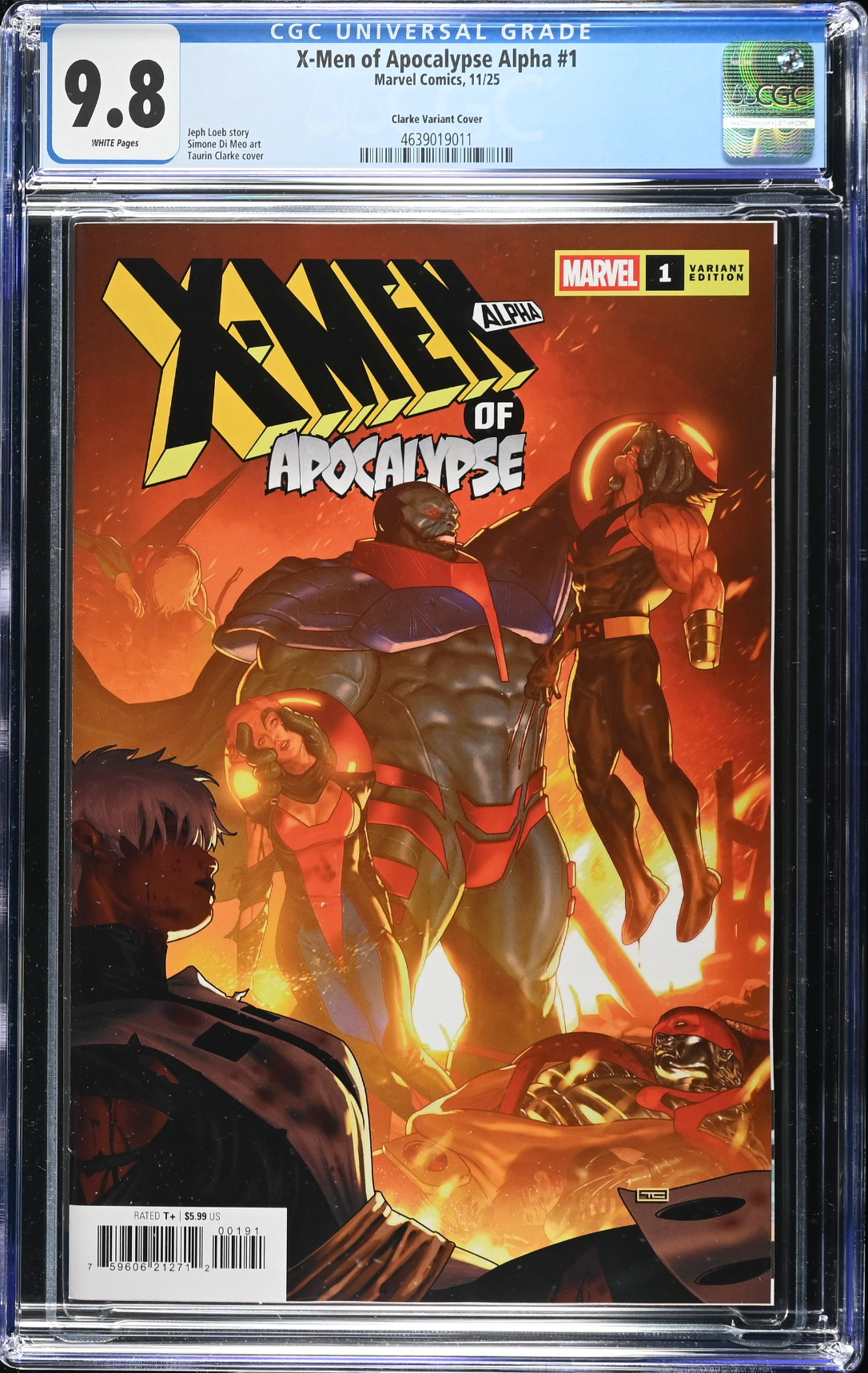 X-Men of Apocalypse Alpha #1 Clarke Variant CGC 9.8