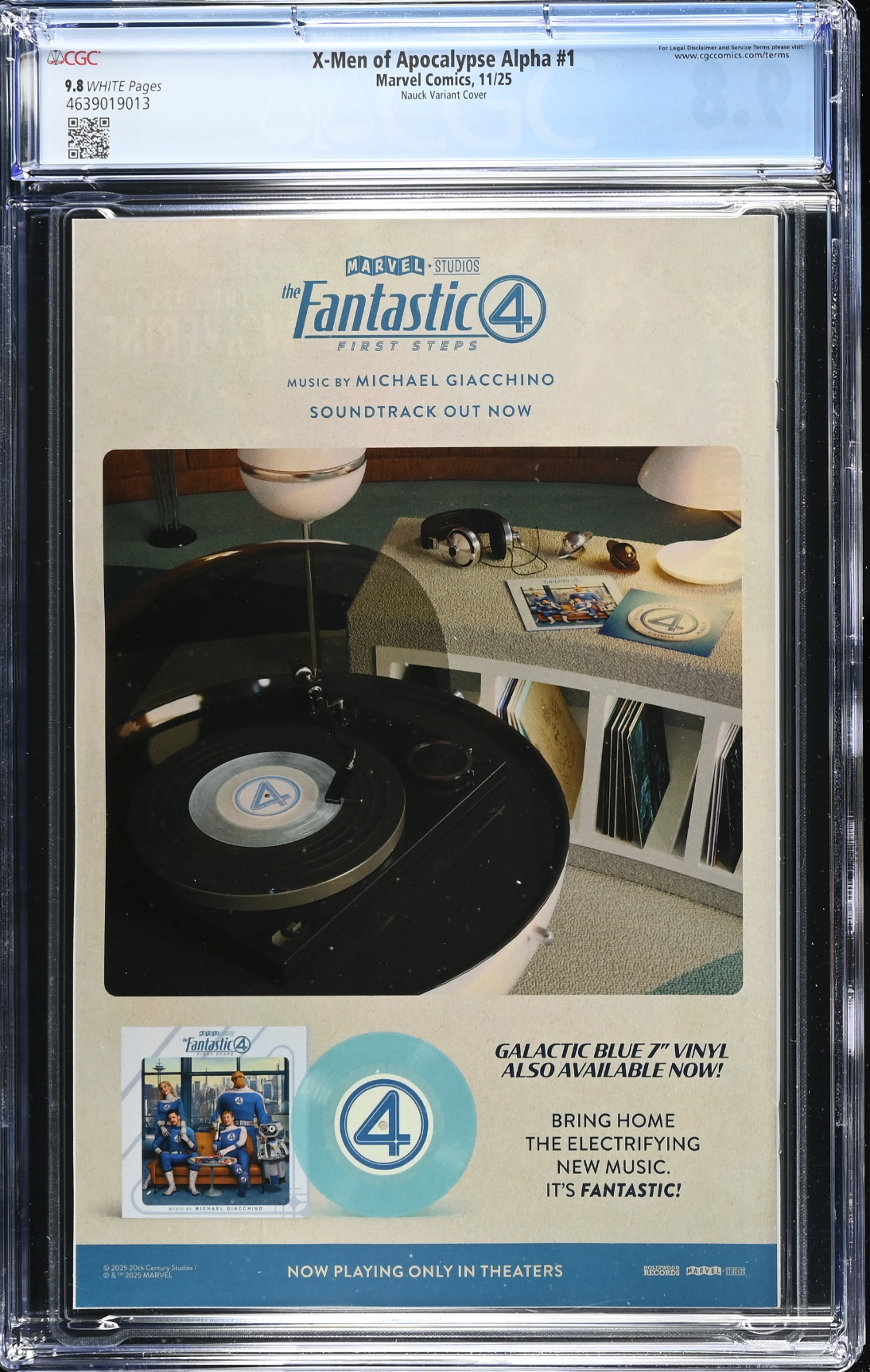 X-Men of Apocalypse Alpha #1 Nauck Variant CGC 9.8