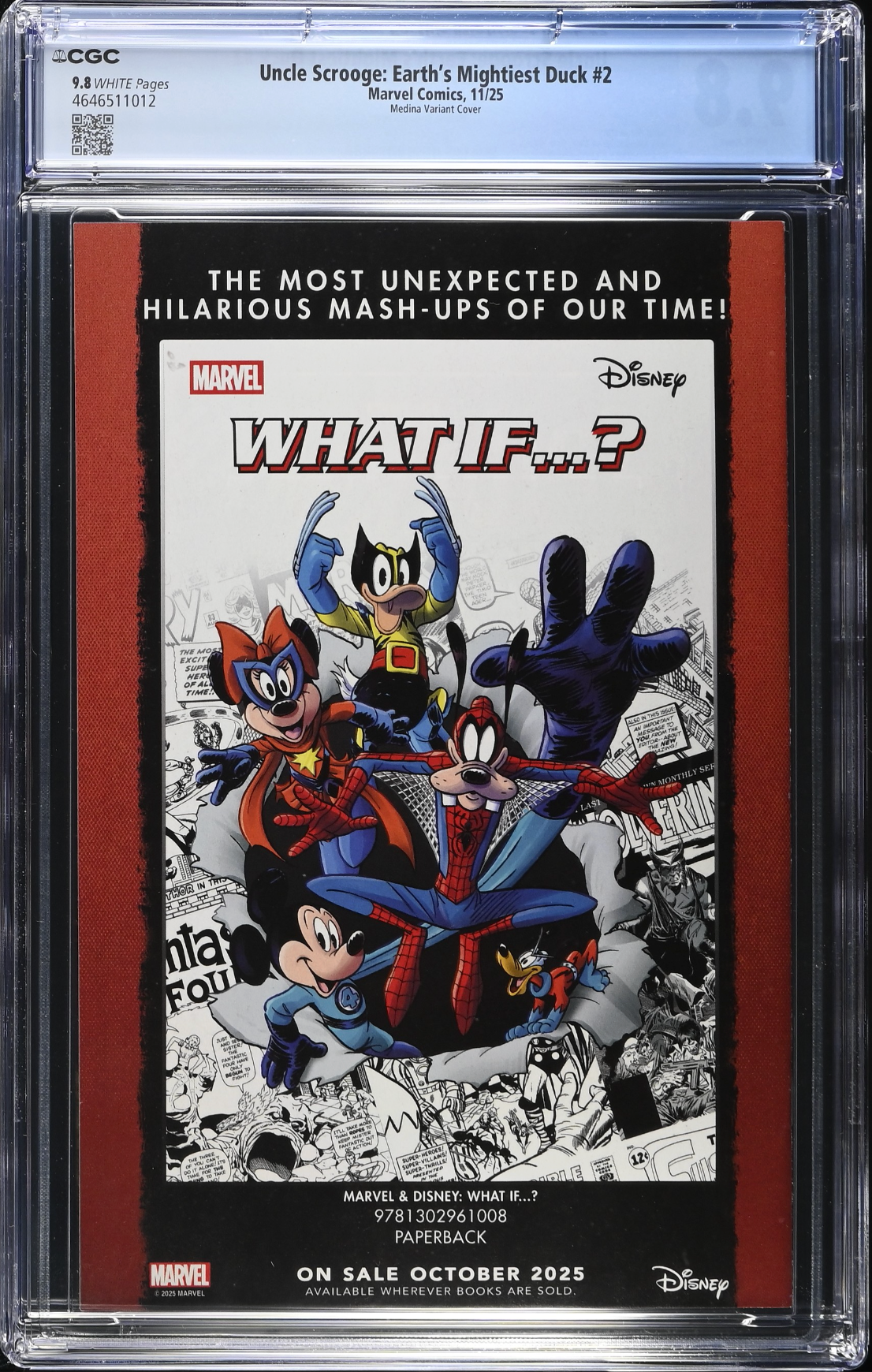 Uncle Scrooge: Earth's Mightiest Duck #2 Medina Variant CGC 9.8