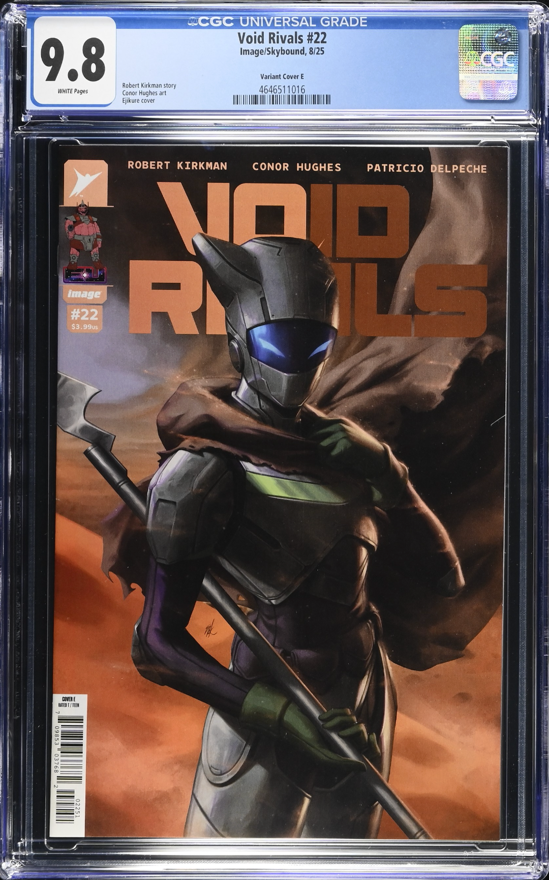 Void Rivals #22 Ejikure 1:50 Retailer Incentive Variant CGC 9.8
