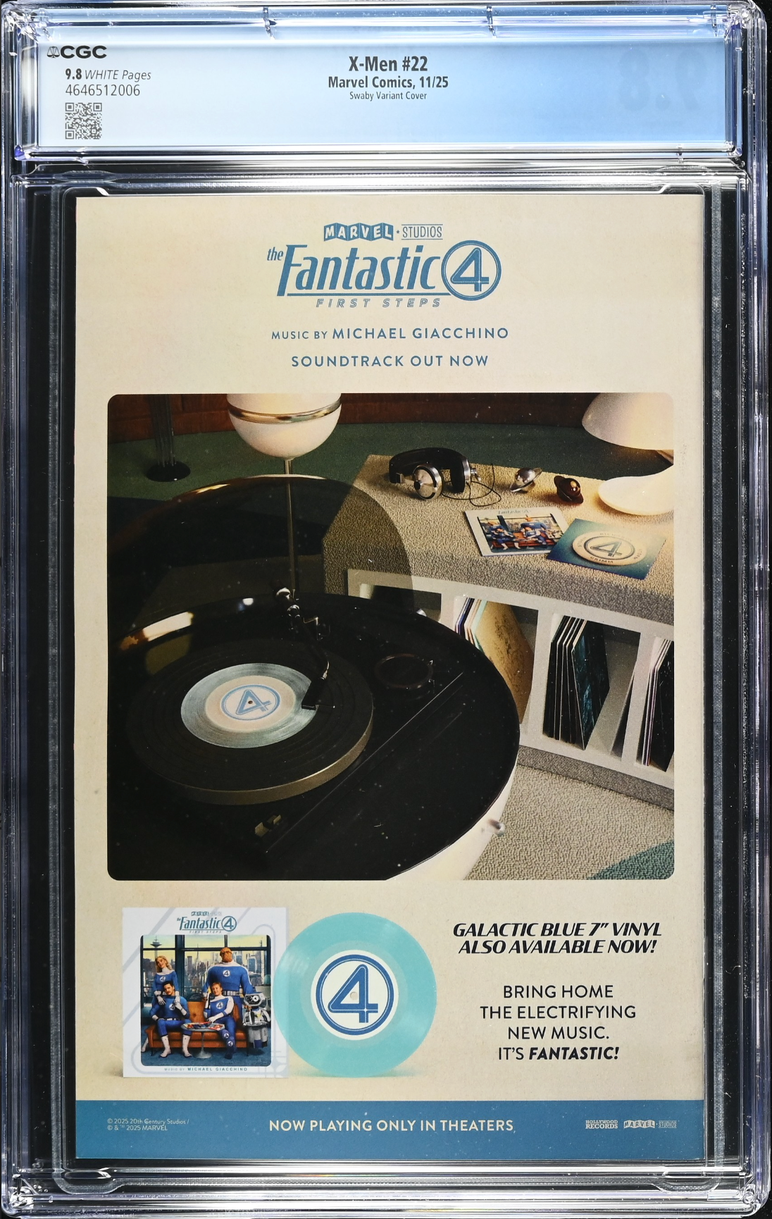X-Men #22 Swaby Variant CGC 9.8