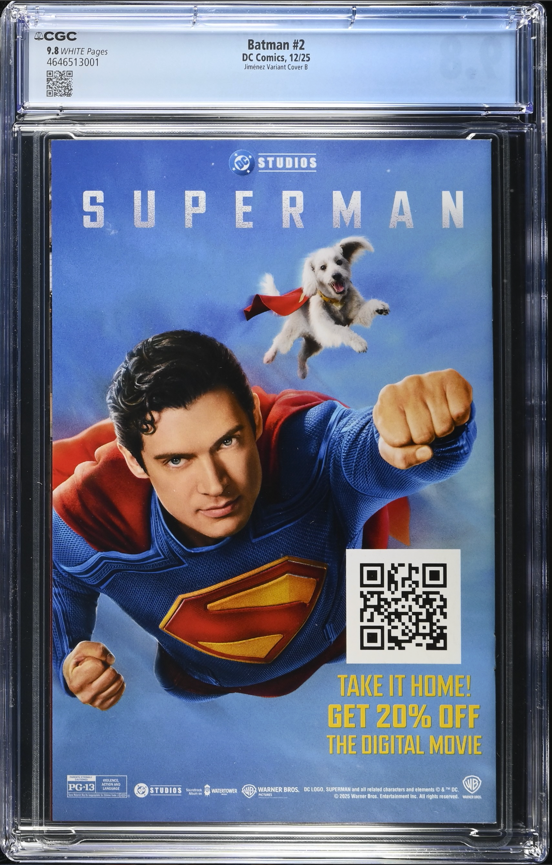 Batman #2 Jimenez Bat-Gadget Variant CGC 9.8