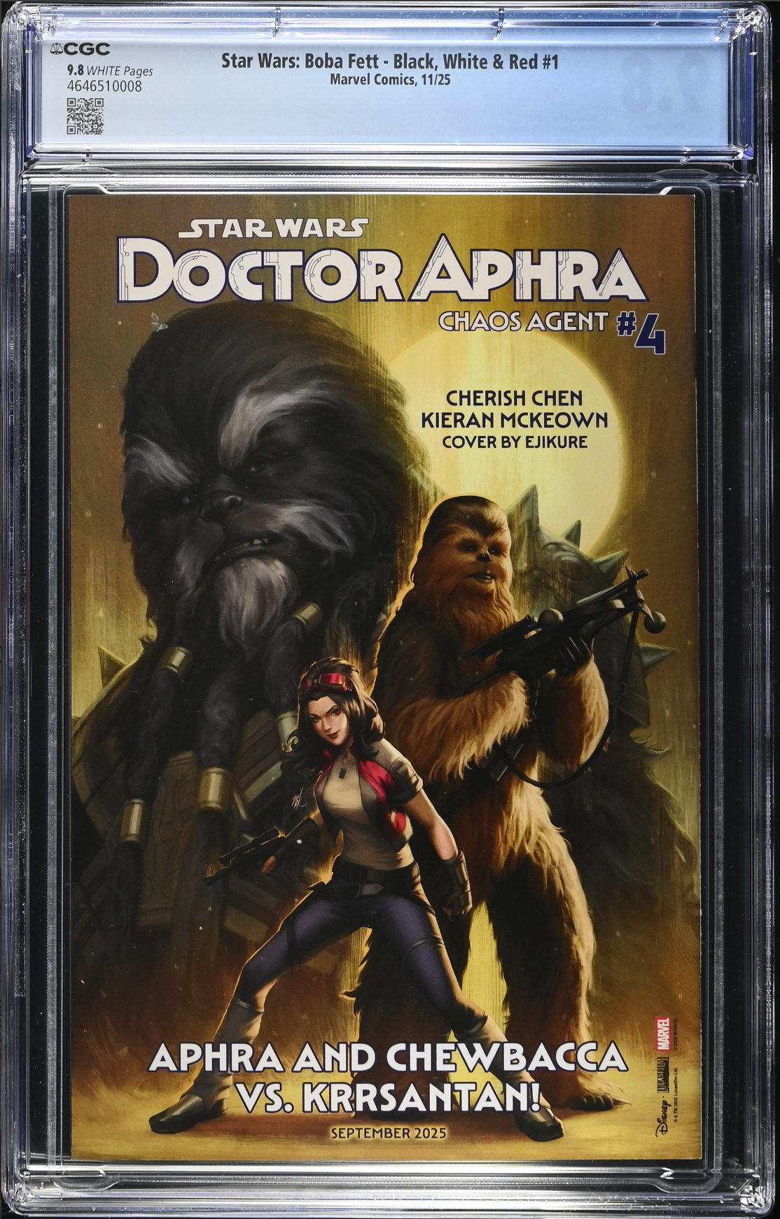 Star Wars: Boba Fett – Black, White & Red #1 CGC 9.8