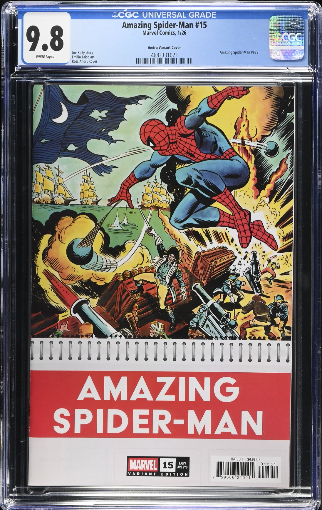 Amazing Spider-Man #15 Andru Variant CGC 9.8