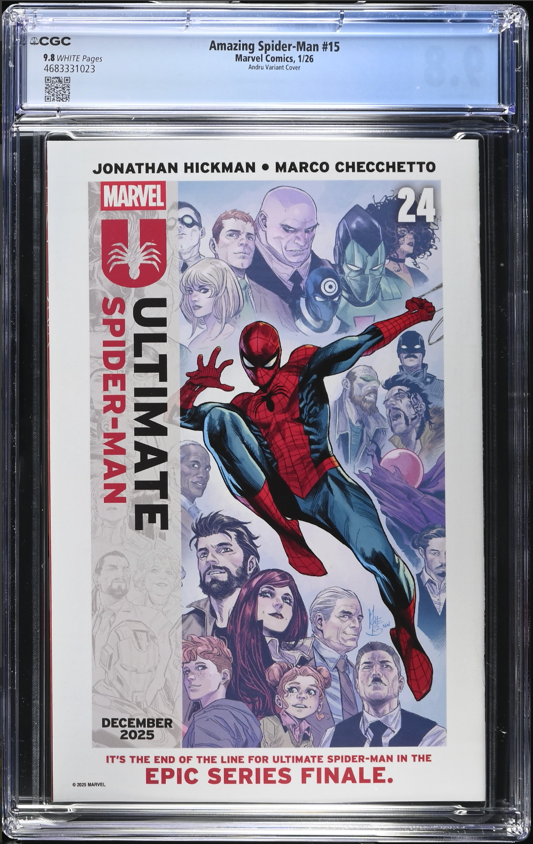 Amazing Spider-Man #15 Andru Variant CGC 9.8